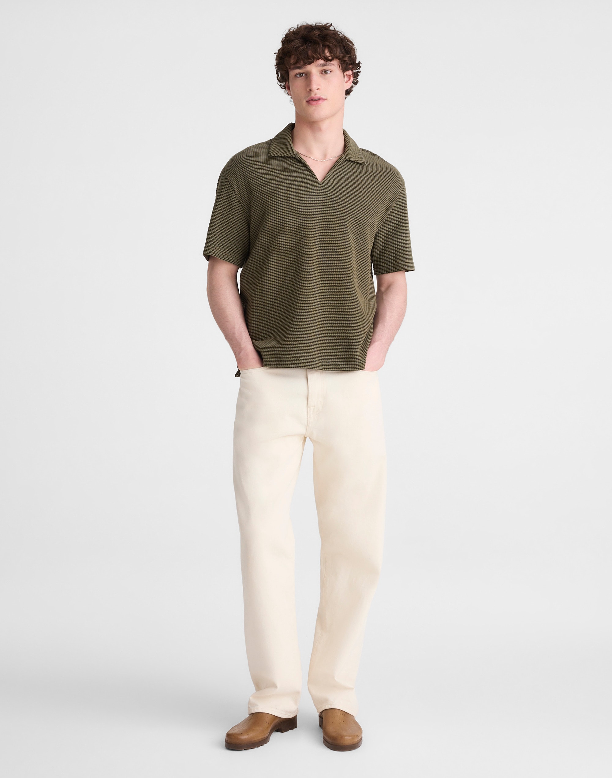 Skipper Polo in Jacquard