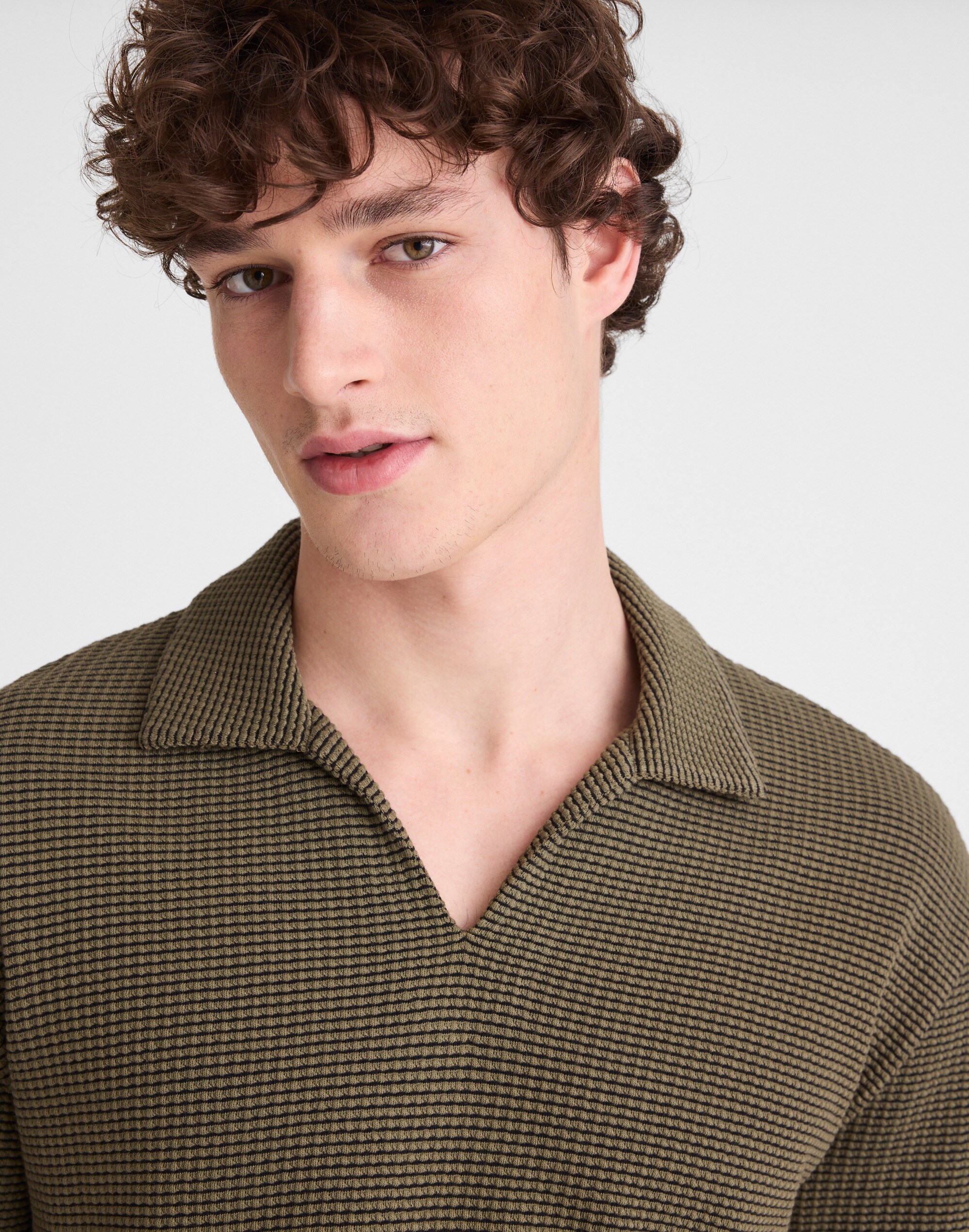 Skipper Polo in Jacquard