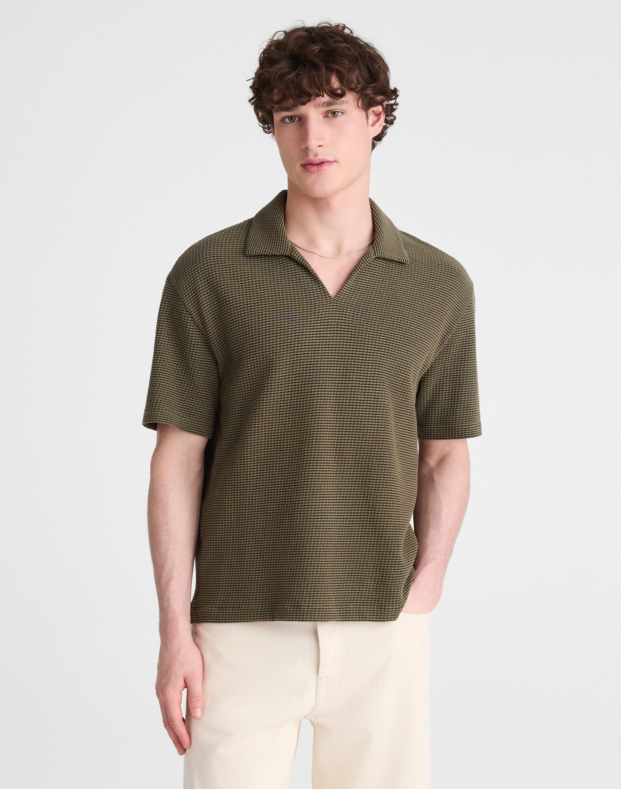Skipper Polo in Jacquard