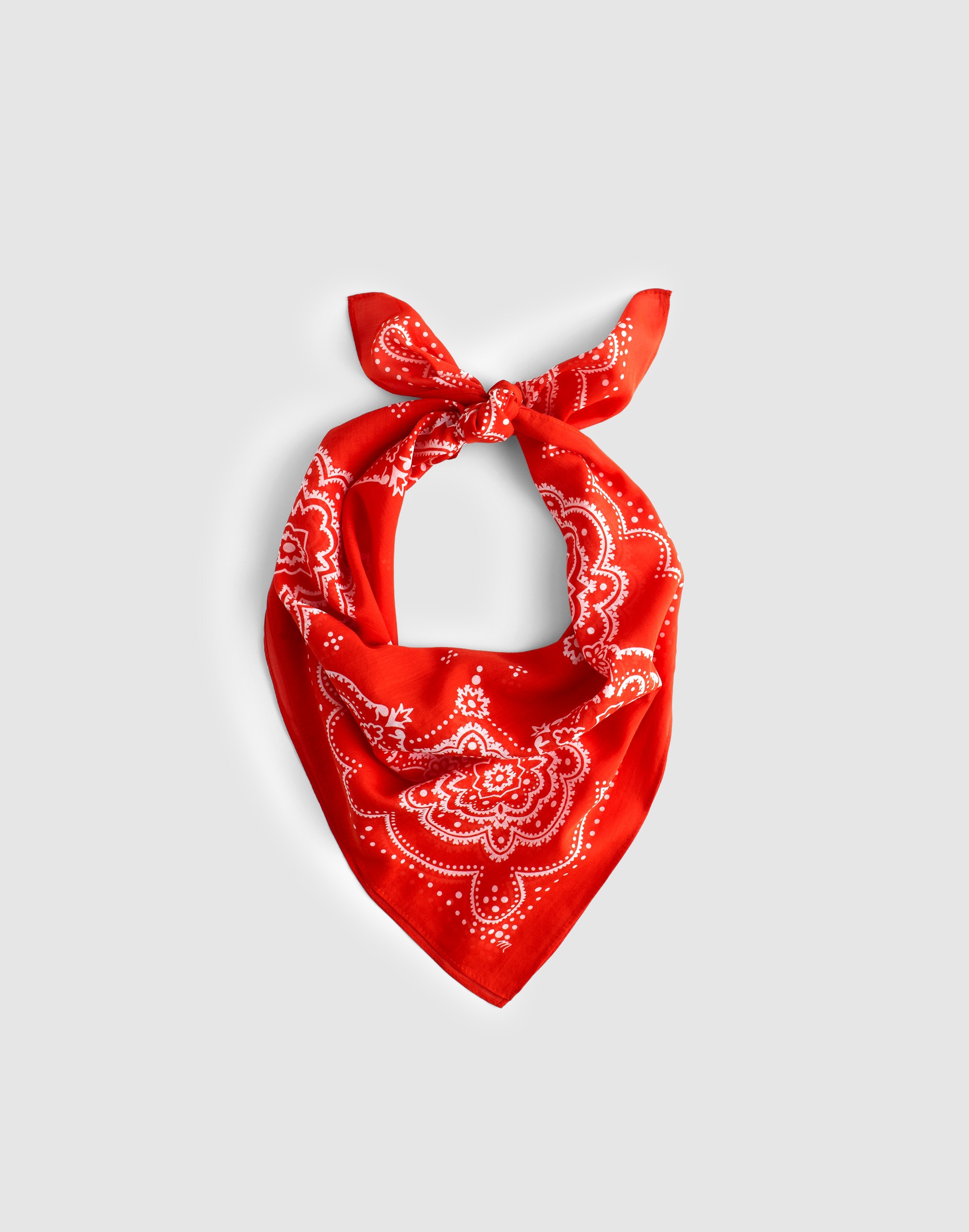 Madewell Medium Bandana In Red