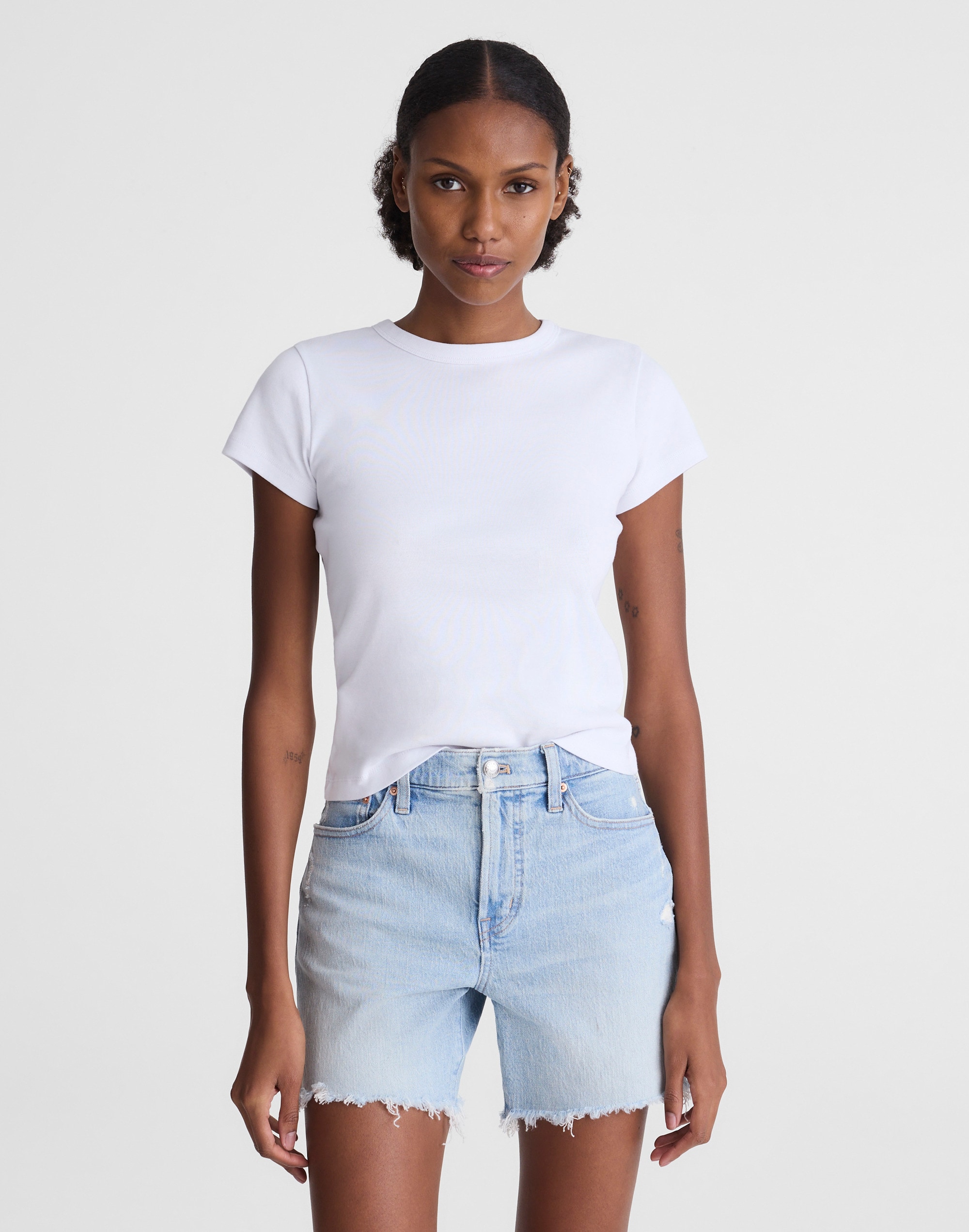 The Perfect Vintage Mid-Length Jean Short