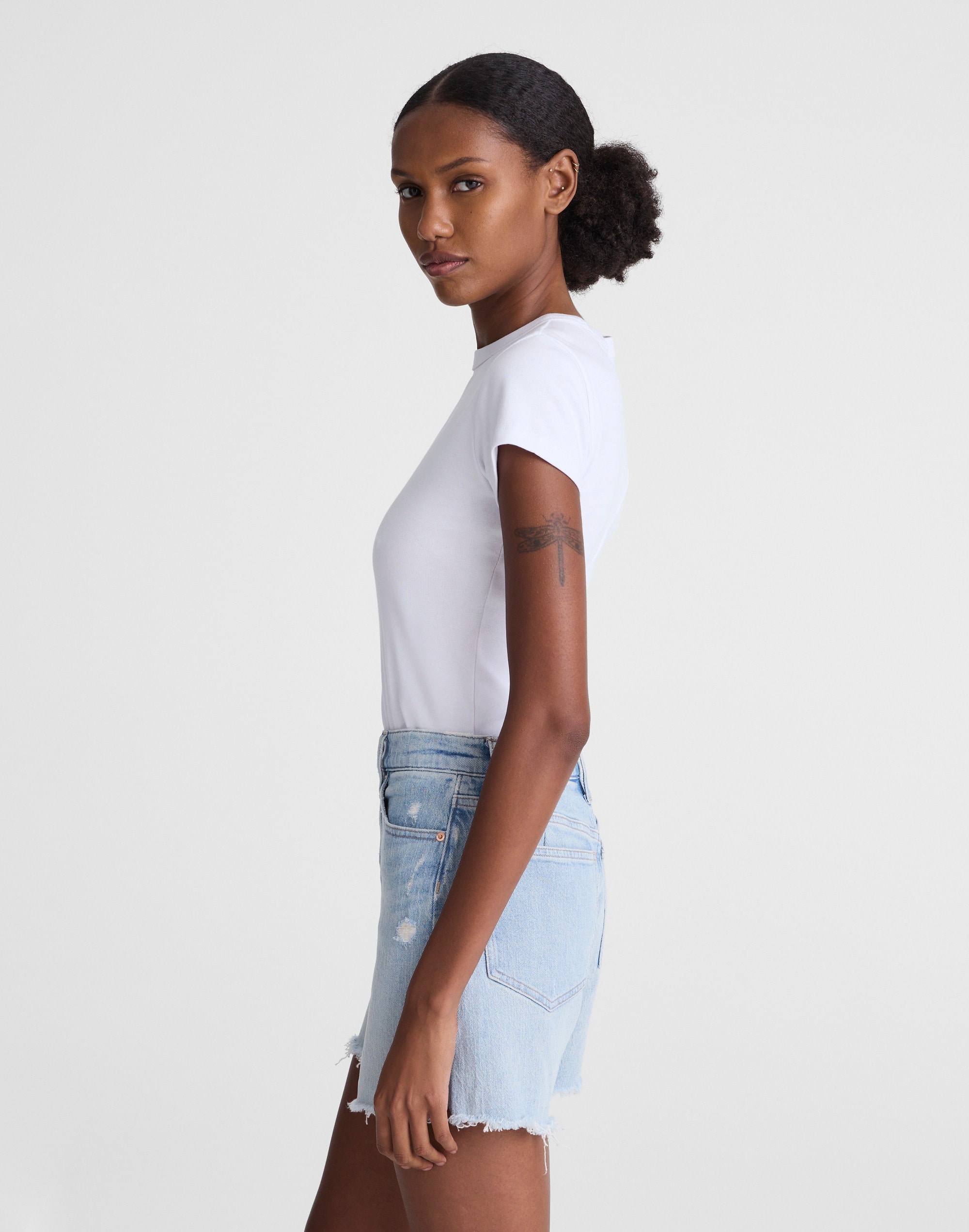 The Perfect Vintage Mid-Length Jean Short