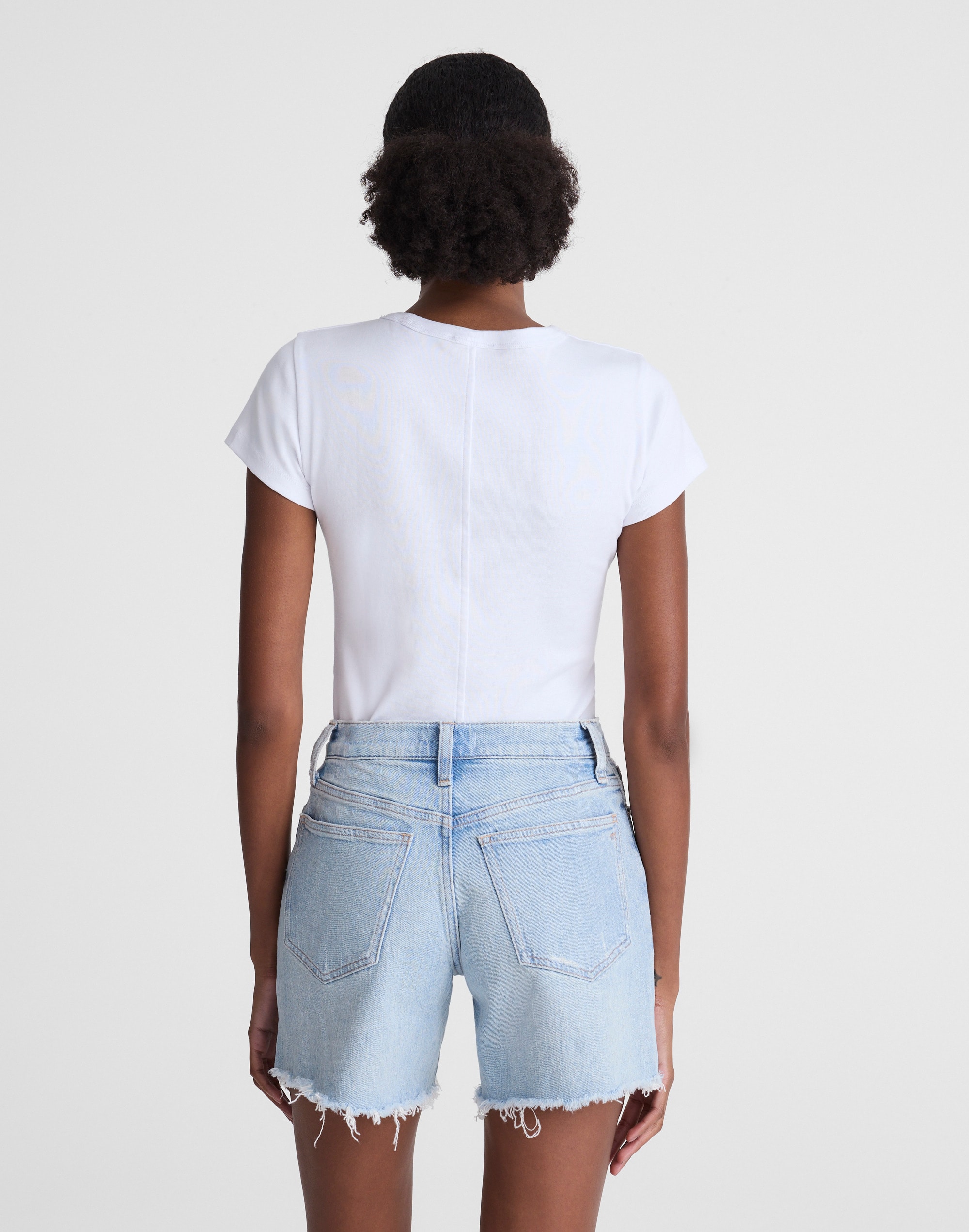 The Perfect Vintage Mid-Length Jean Short
