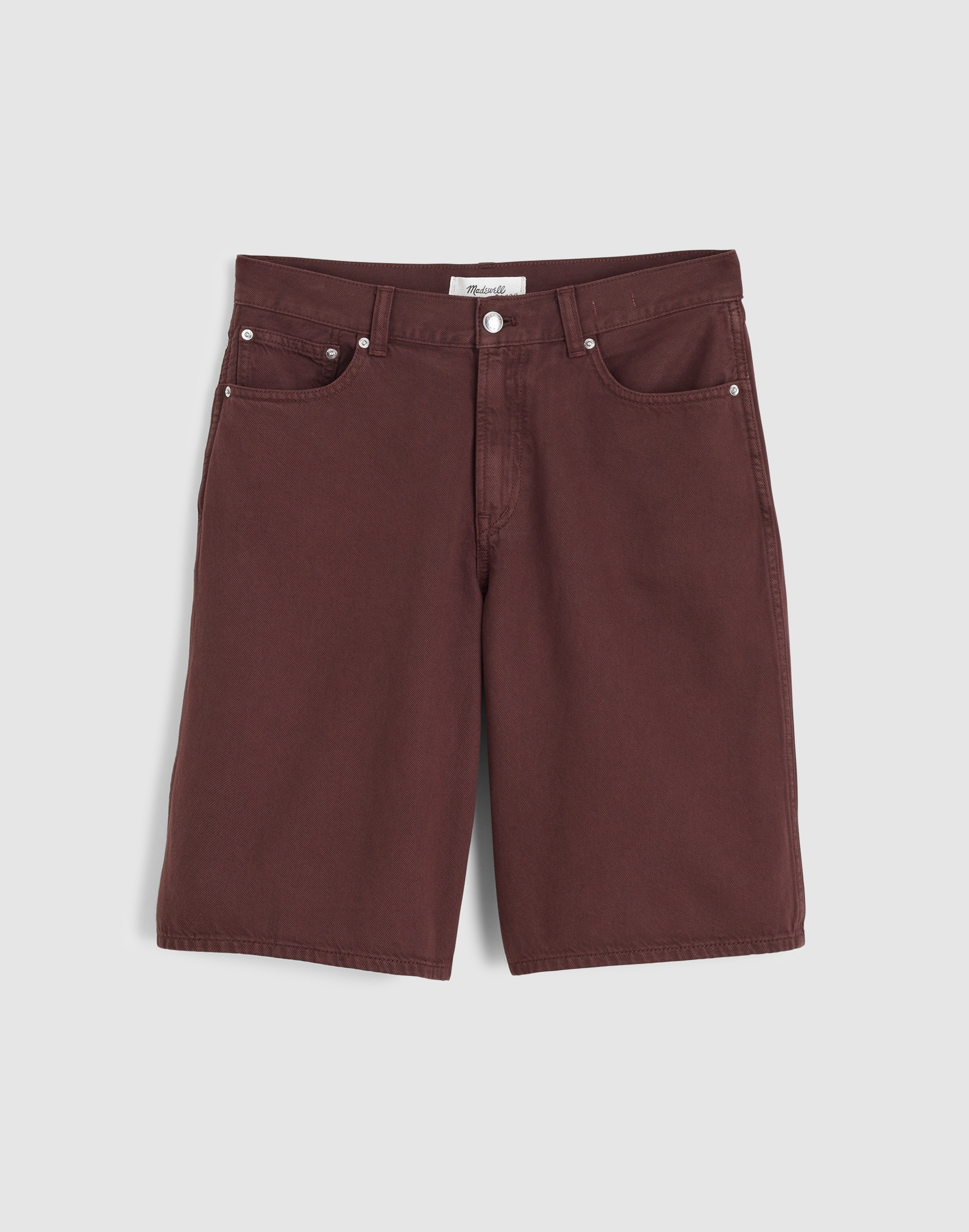 The V-Waist Bermuda Short in Airy Denim