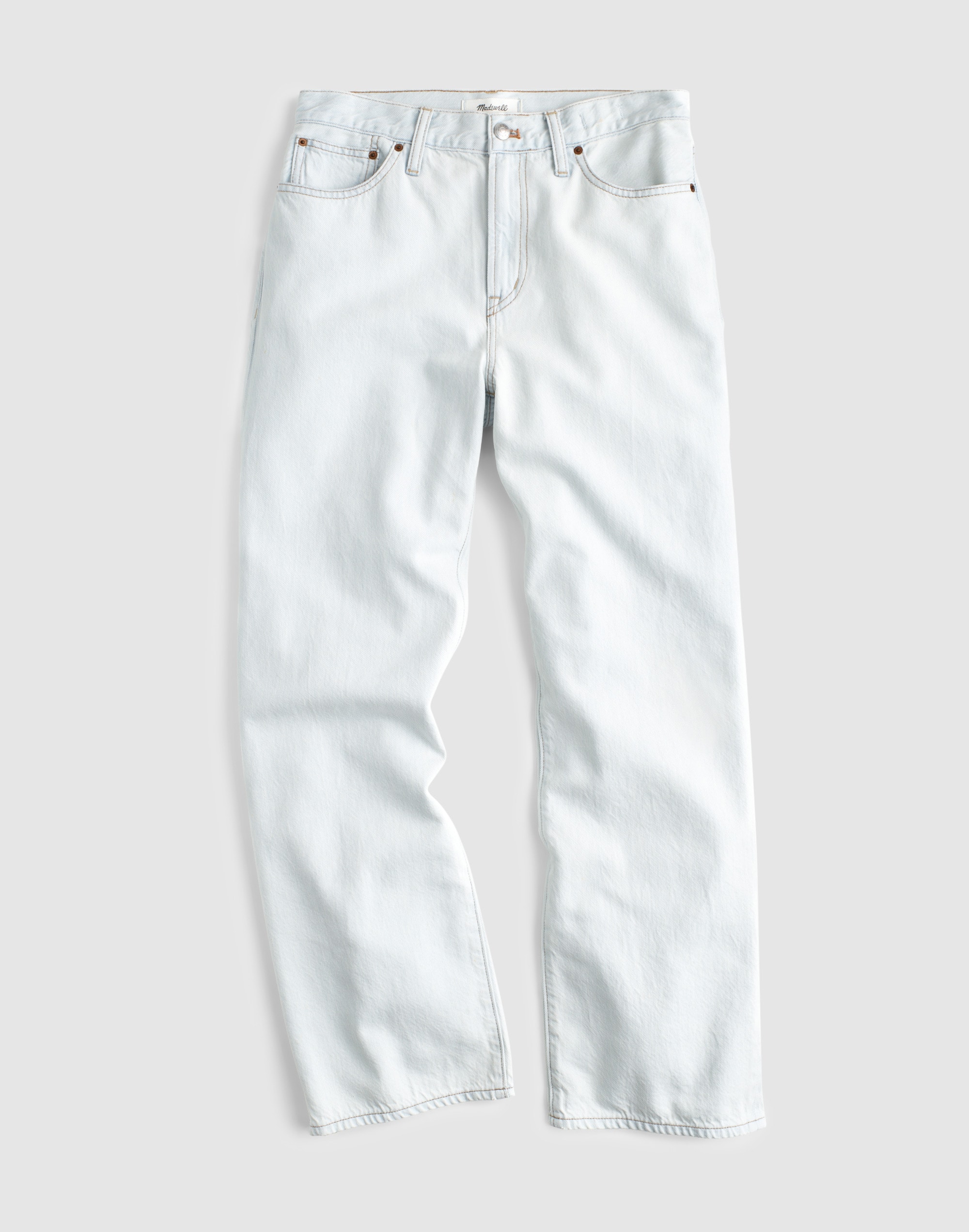 The Perfect Vintage Wide-Leg Crop Jean in Airy Denim