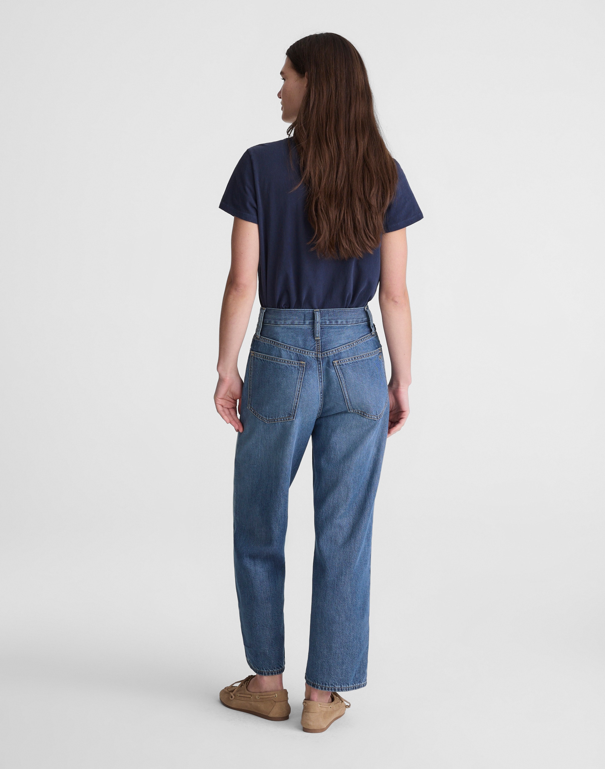 The Perfect Vintage Wide-Leg Crop Jean Airy Denim
