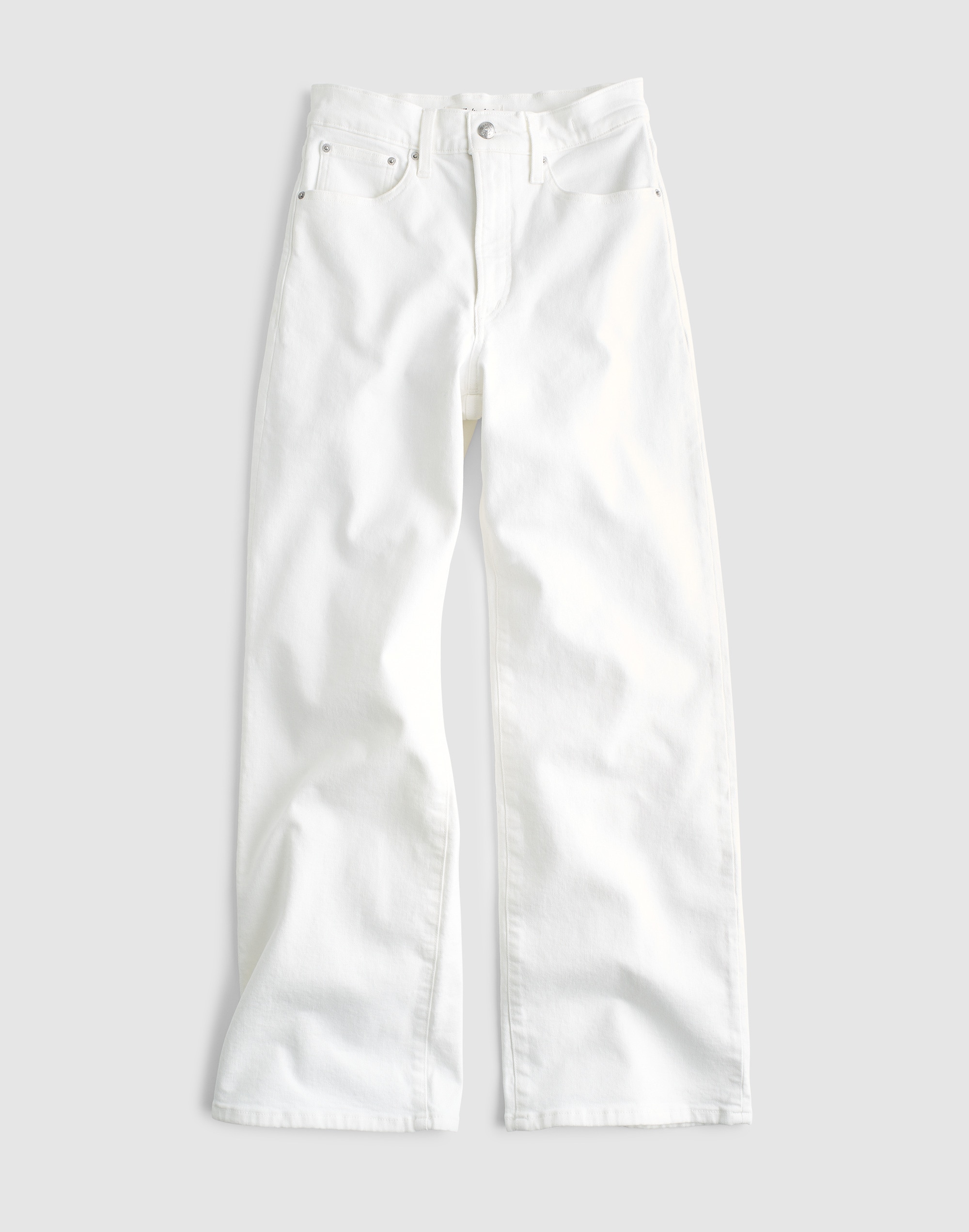 The Wide-Leg Crop Jean in Super Stretch Denim