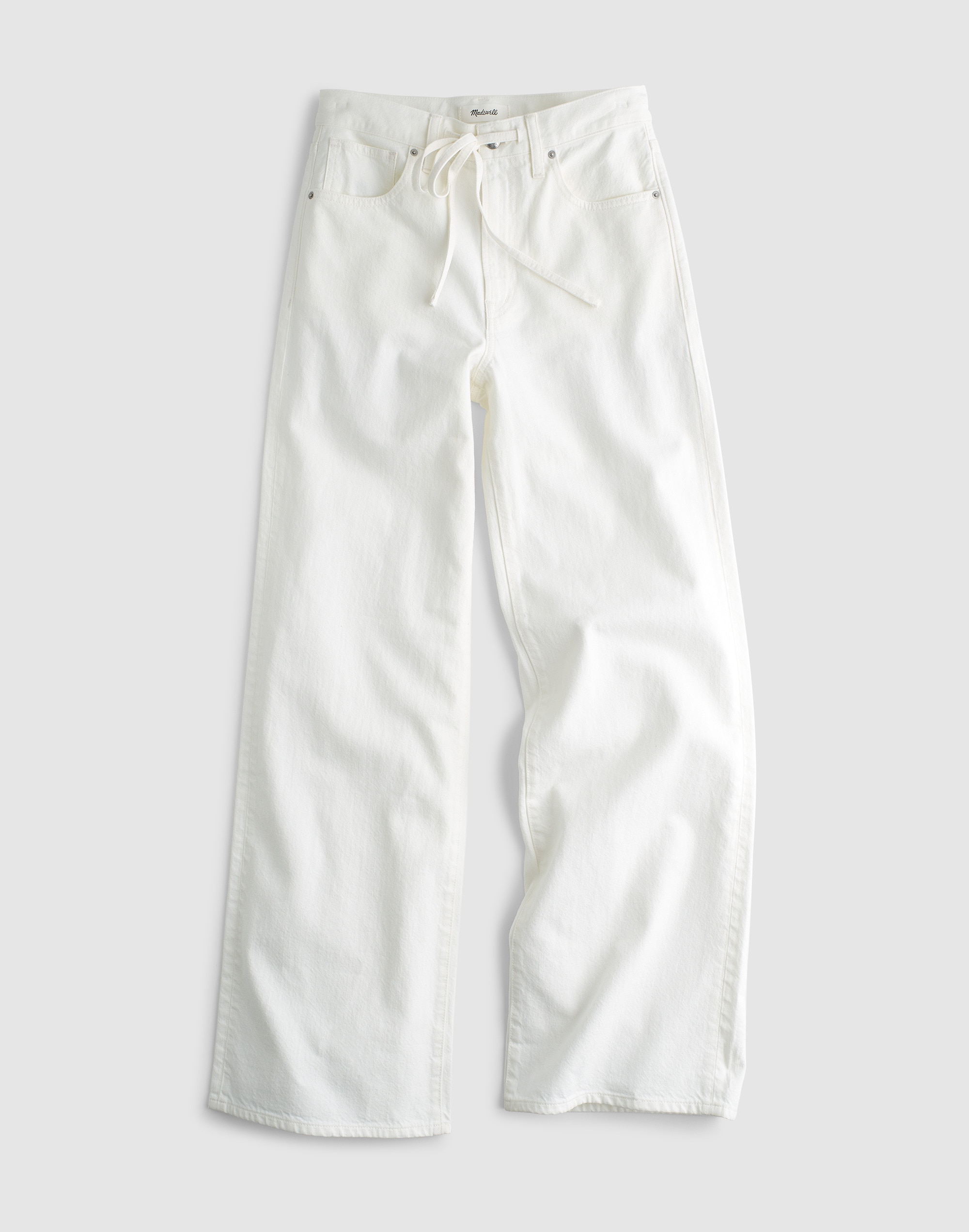 The Ultimate Wide-Leg Jean in Tile White