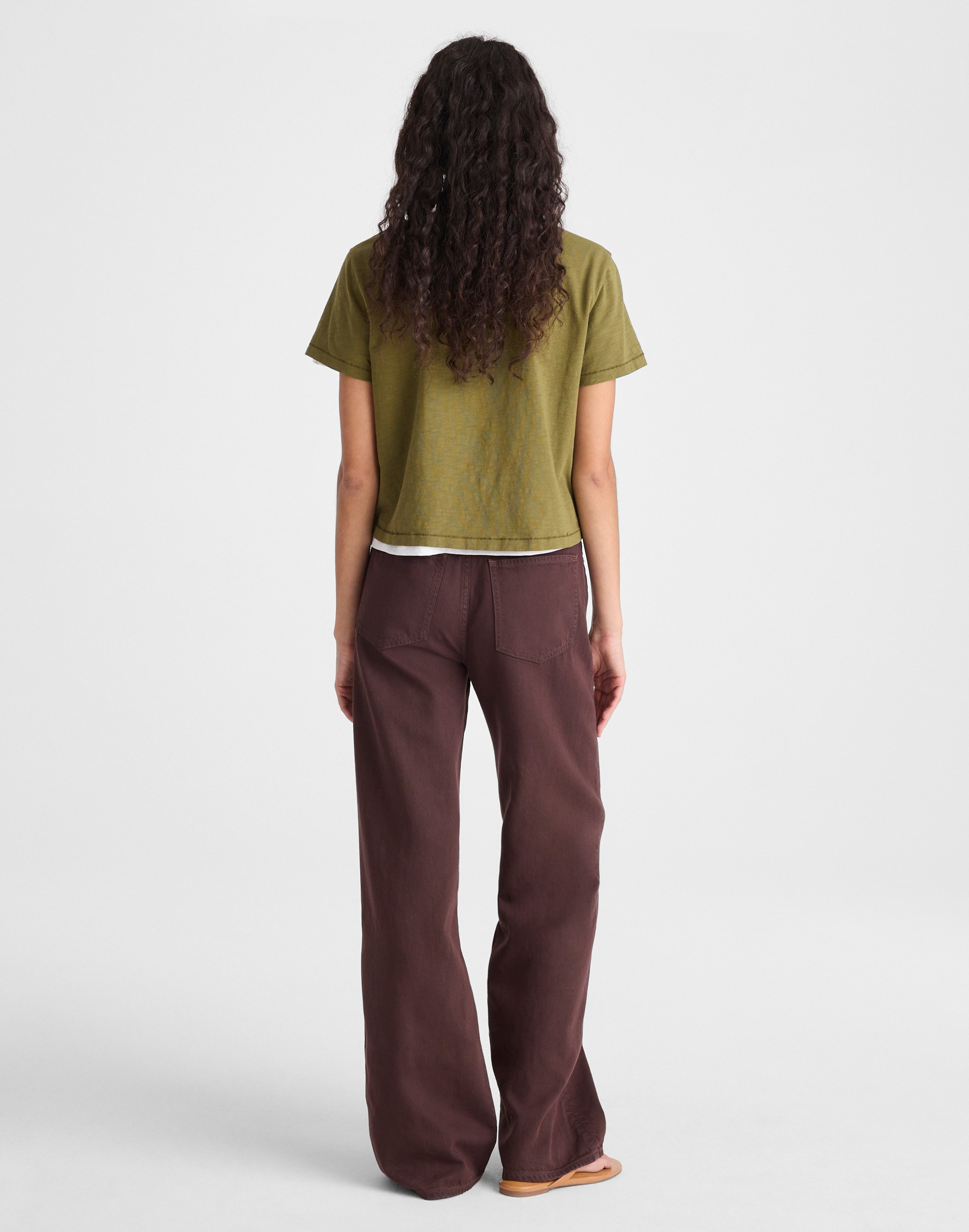 The Ultimate Wide-Leg Jean in Airy Denim
