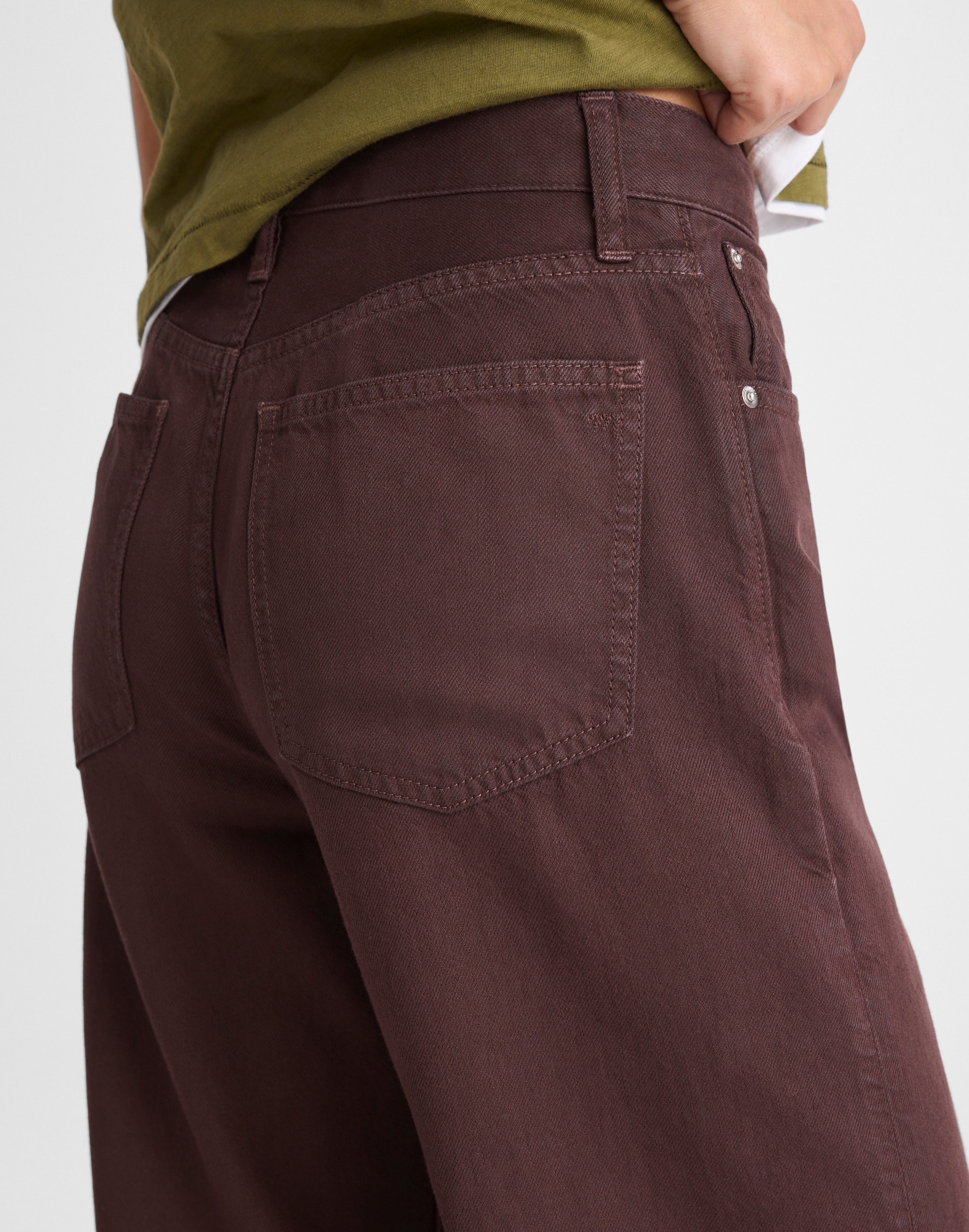 The Tall Ultimate Wide-Leg Jean in Airy Denim