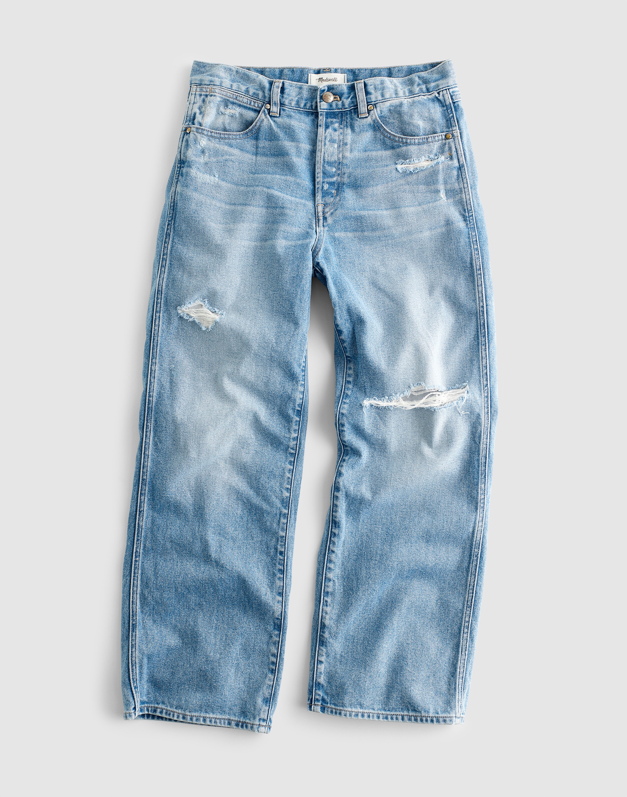 Tall Low-Slung Baggy Crop Jean