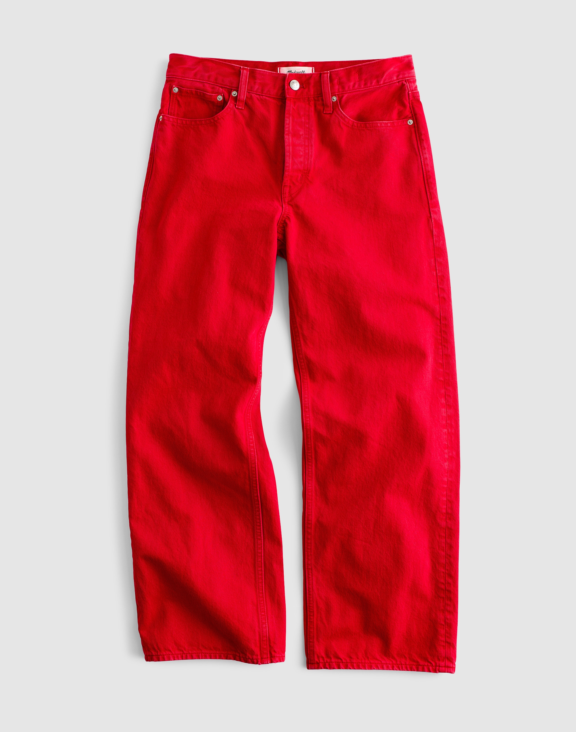 Low-Slung Baggy Crop Jean