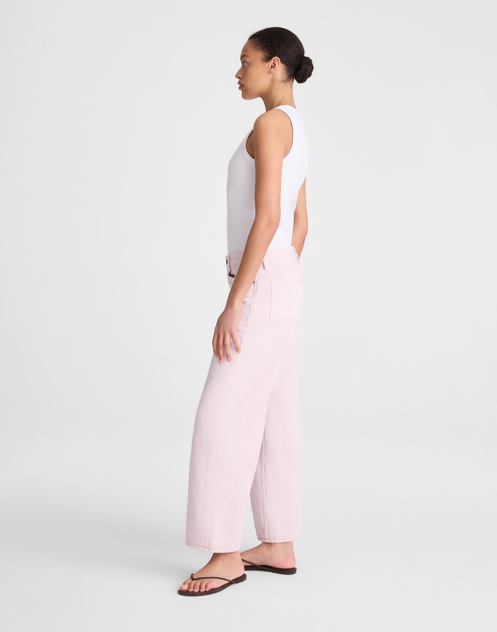 Low-Slung Baggy Crop Jean
