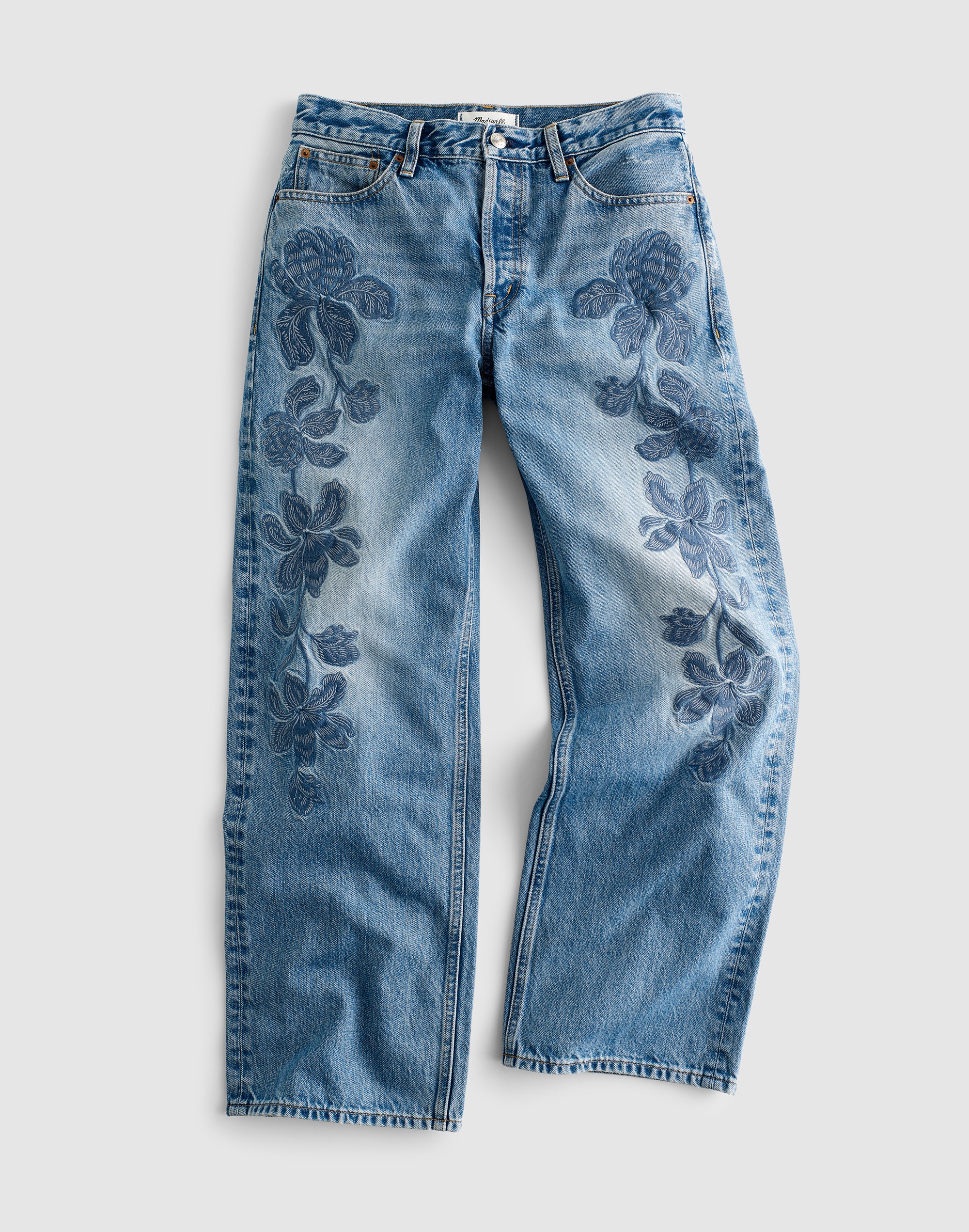 Low-Slung Baggy Crop Jean
