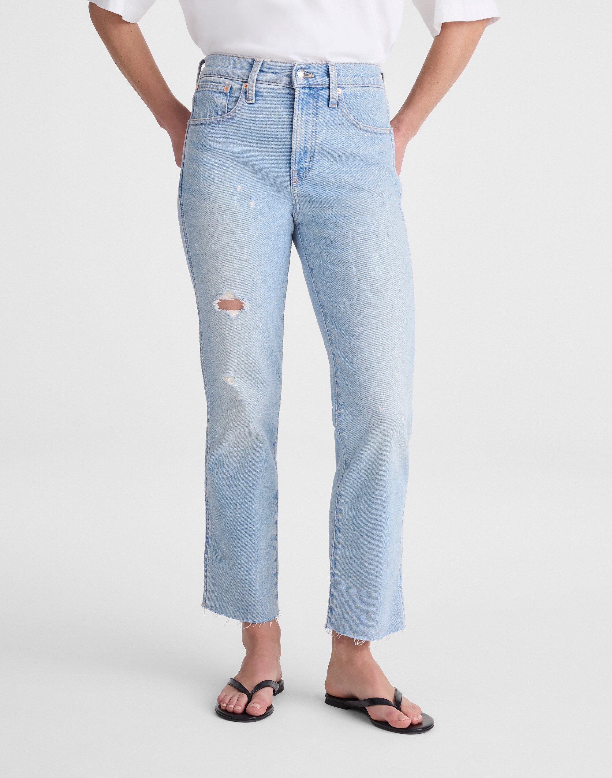 The Longline Straight Crop Jean