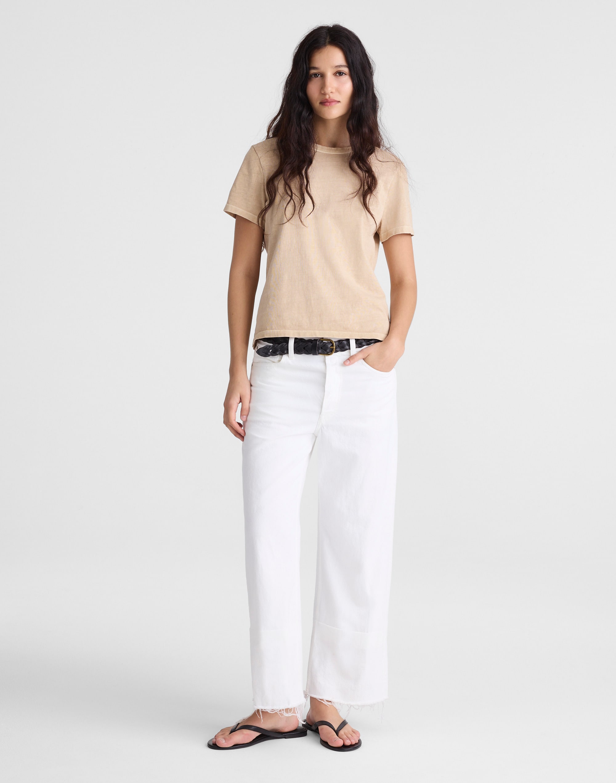 Low-Slung Baggy Crop