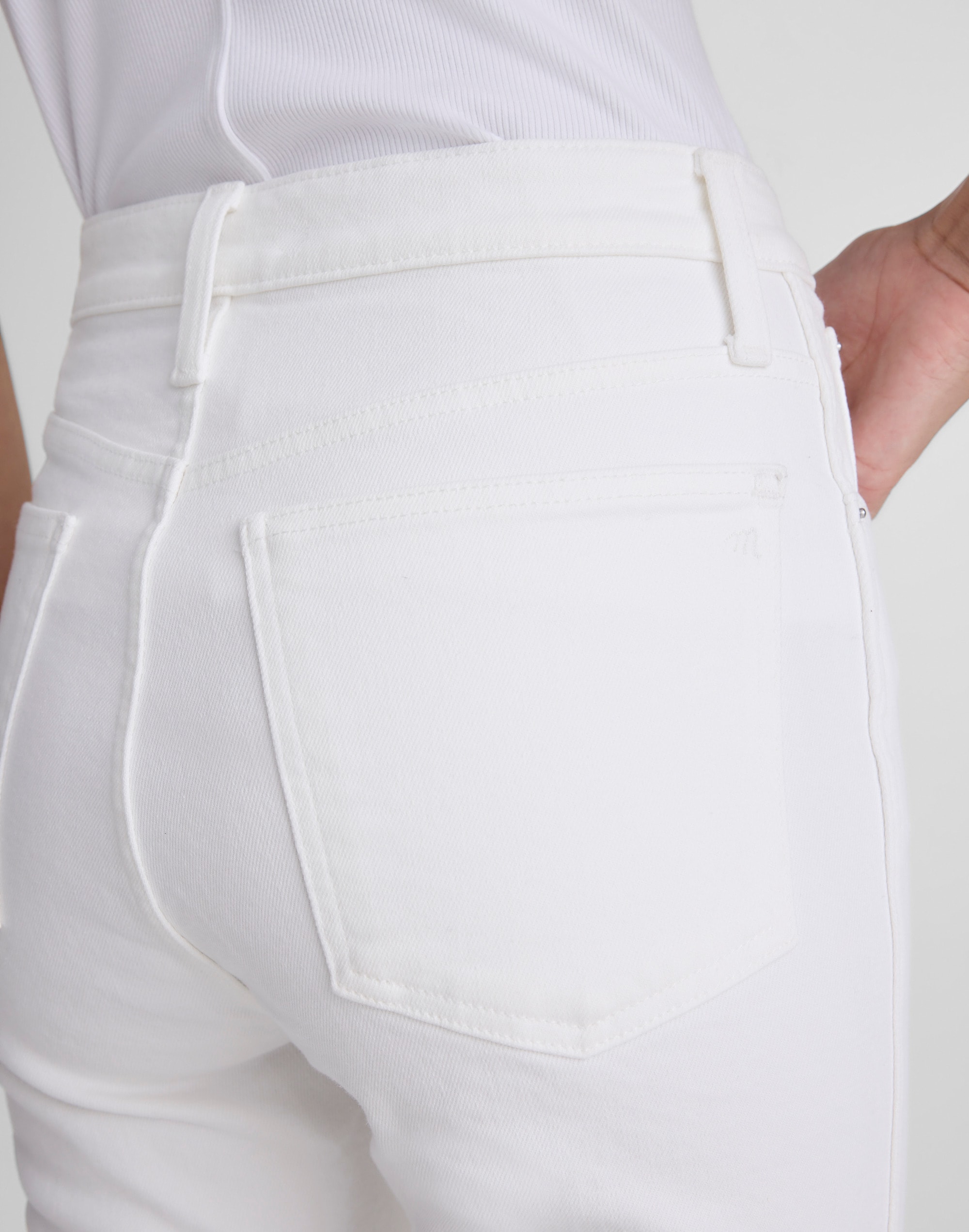 The Pencil Jean in Super Stretch Denim