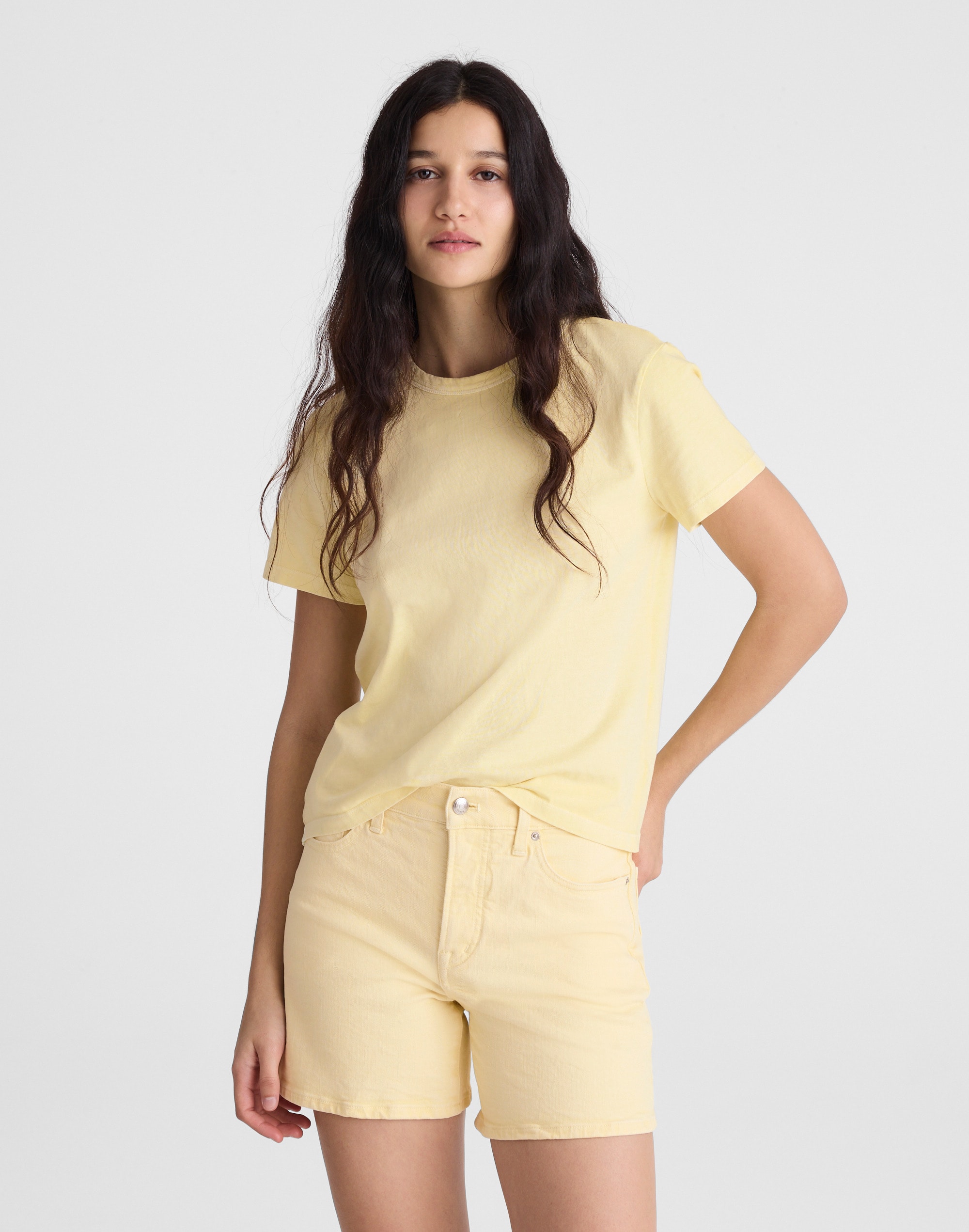 The Perfect Vintage Mid-Length Jean Short