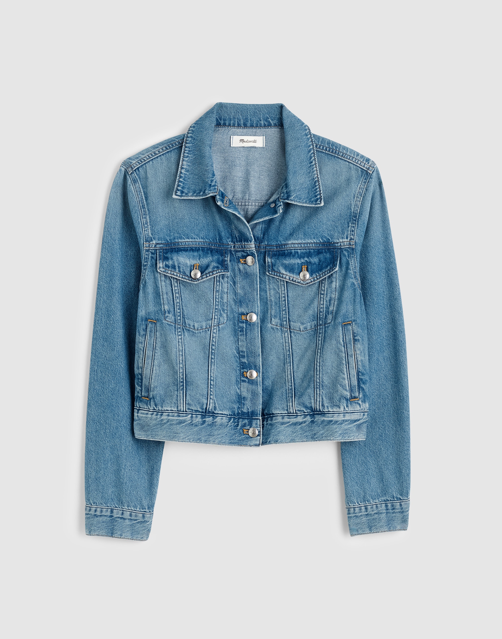 Denim Shrunken Trucker Jacket