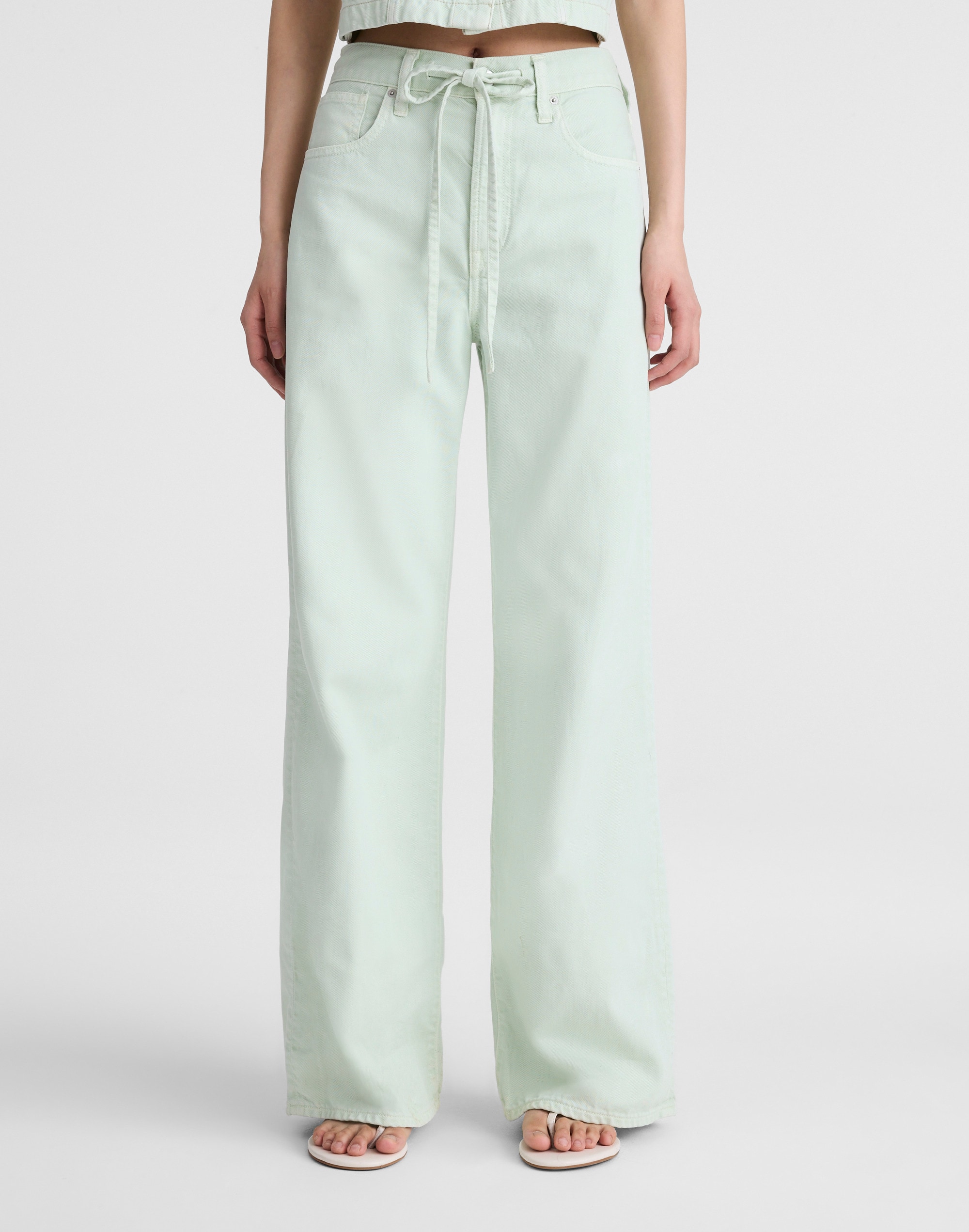 Madewell x Shopbop Ultimate Wide-Leg Jean in Airy Denim