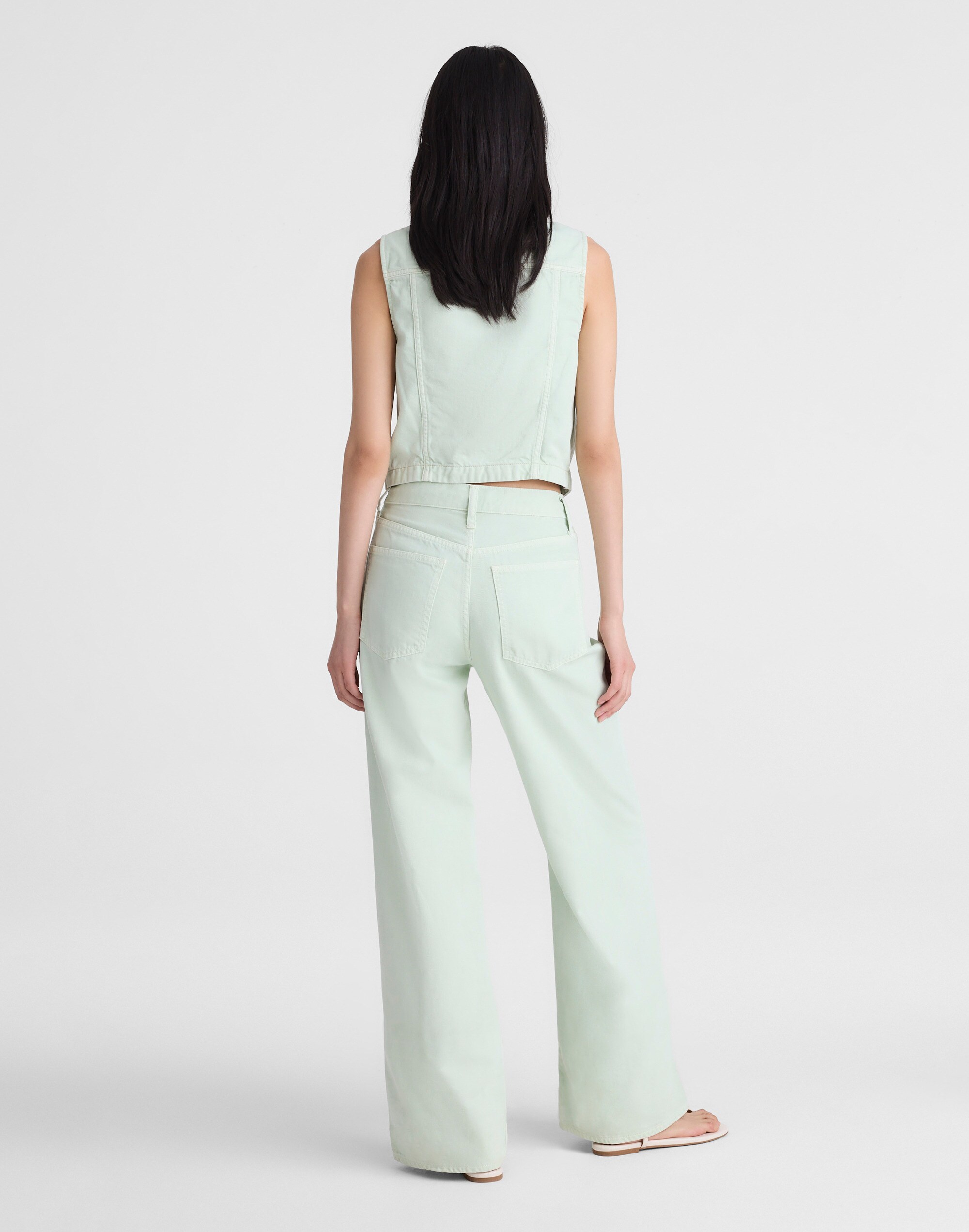 Madewell x Shopbop Ultimate Wide-Leg Jean in Airy Denim