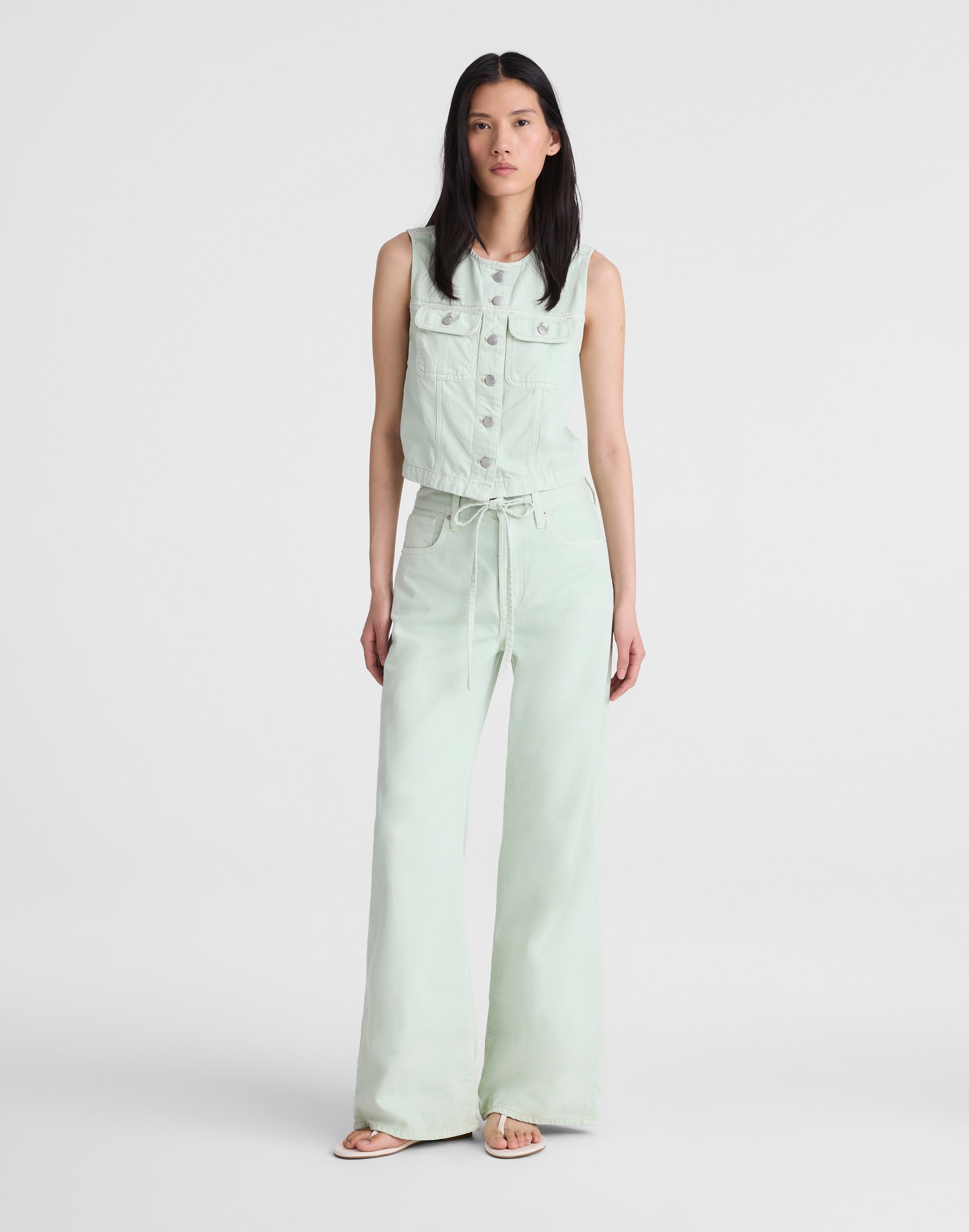 Madewell x Shopbop Ultimate Wide-Leg Jean in Airy Denim