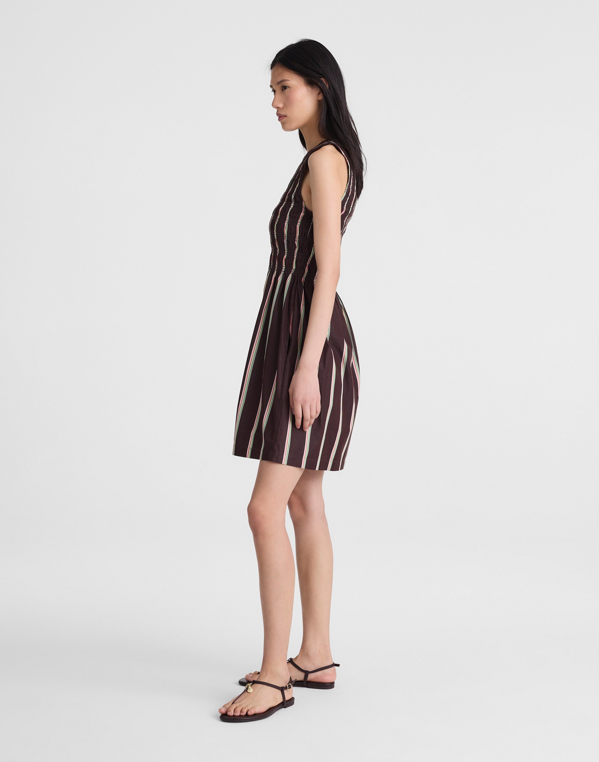 Madewell x Shopbop Melody Smocked Mini Dress