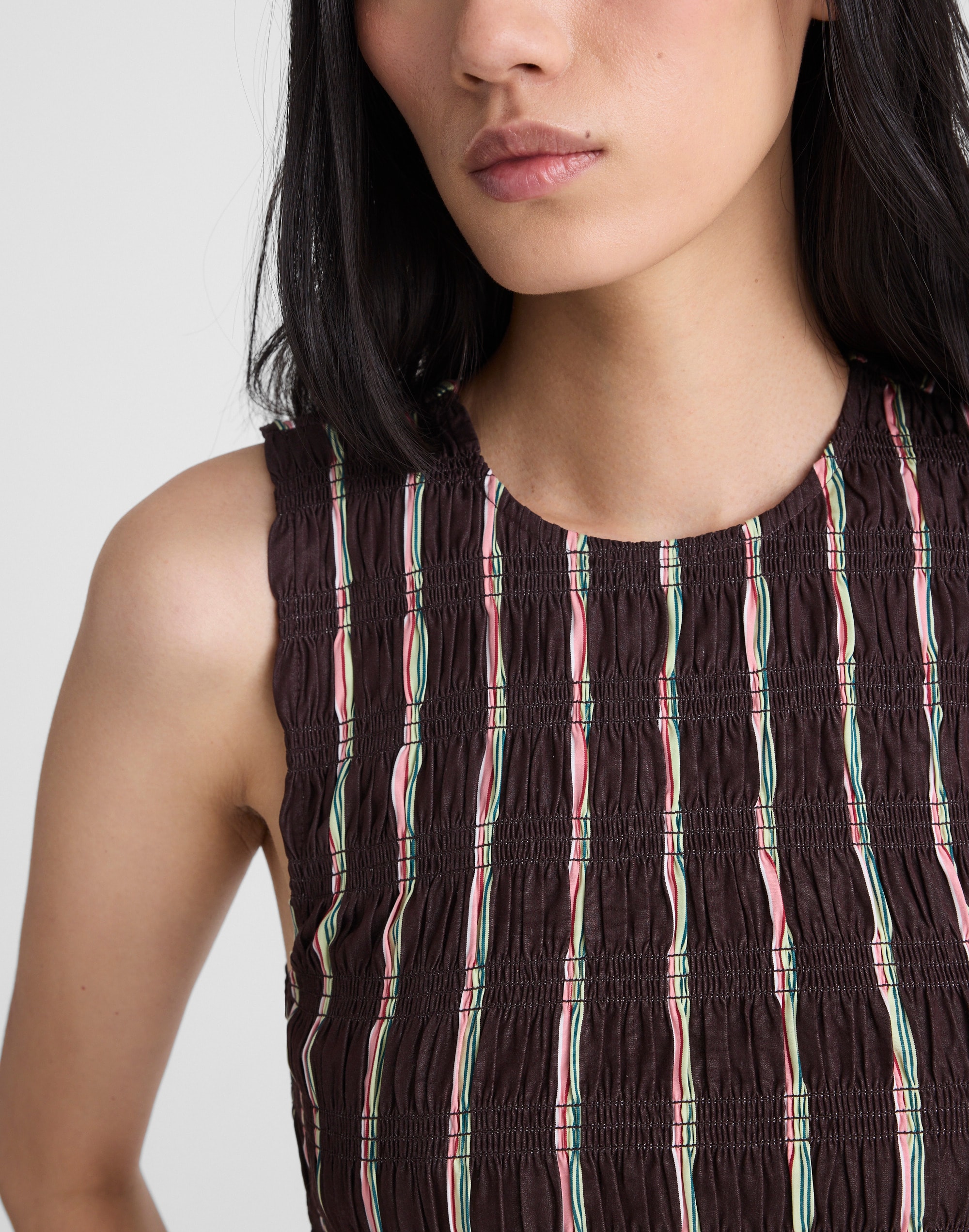 Madewell x Shopbop Melody Smocked Mini Dress