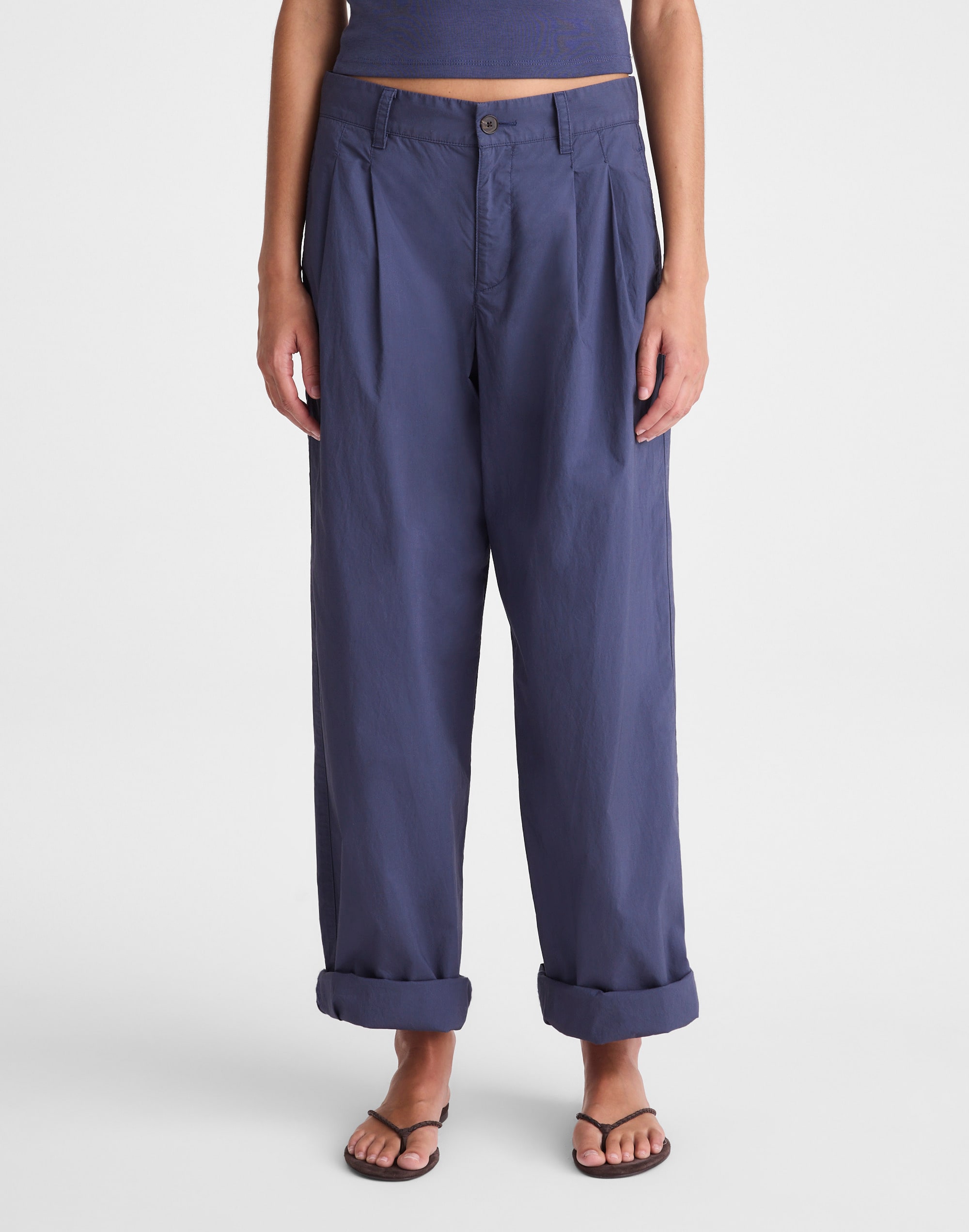 The Everyday Trouser in Poplin