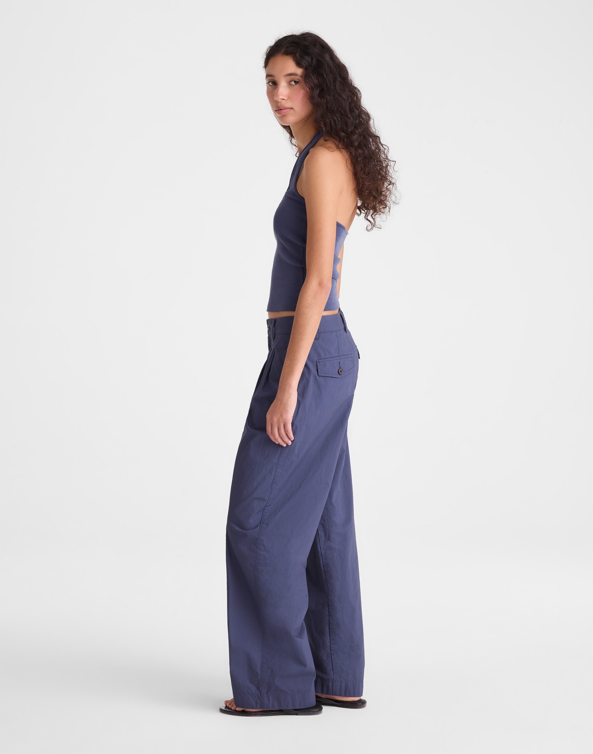The Everyday Trouser in Poplin