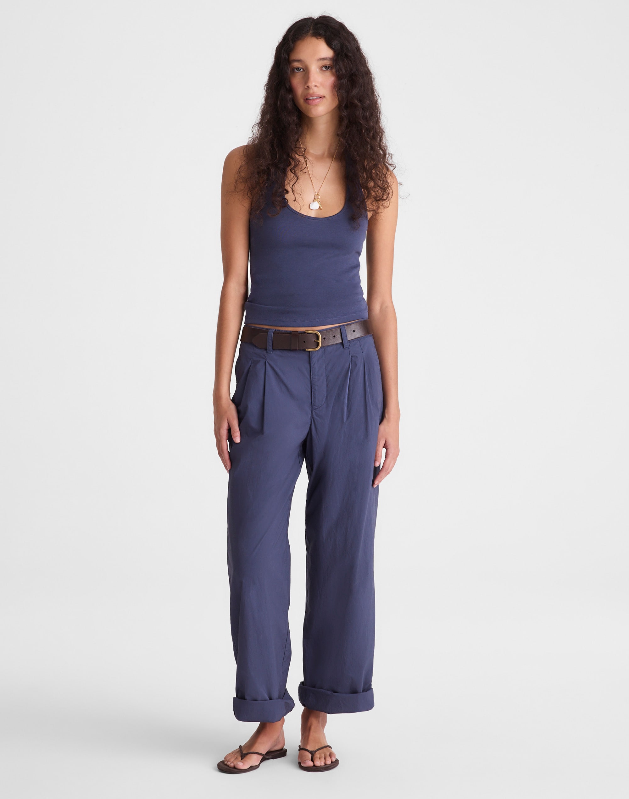 The Everyday Trouser in Poplin