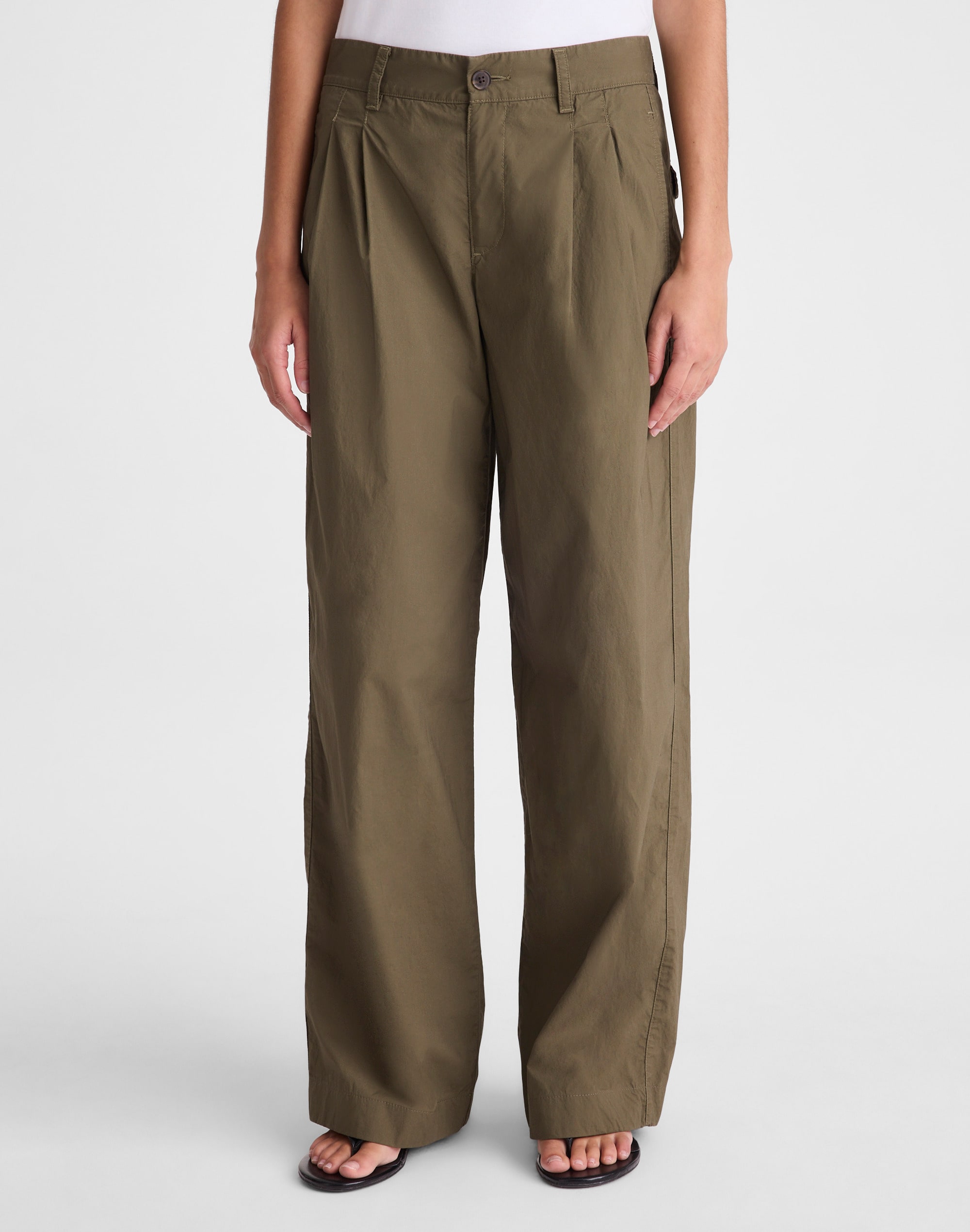 The Everyday Trouser in Poplin