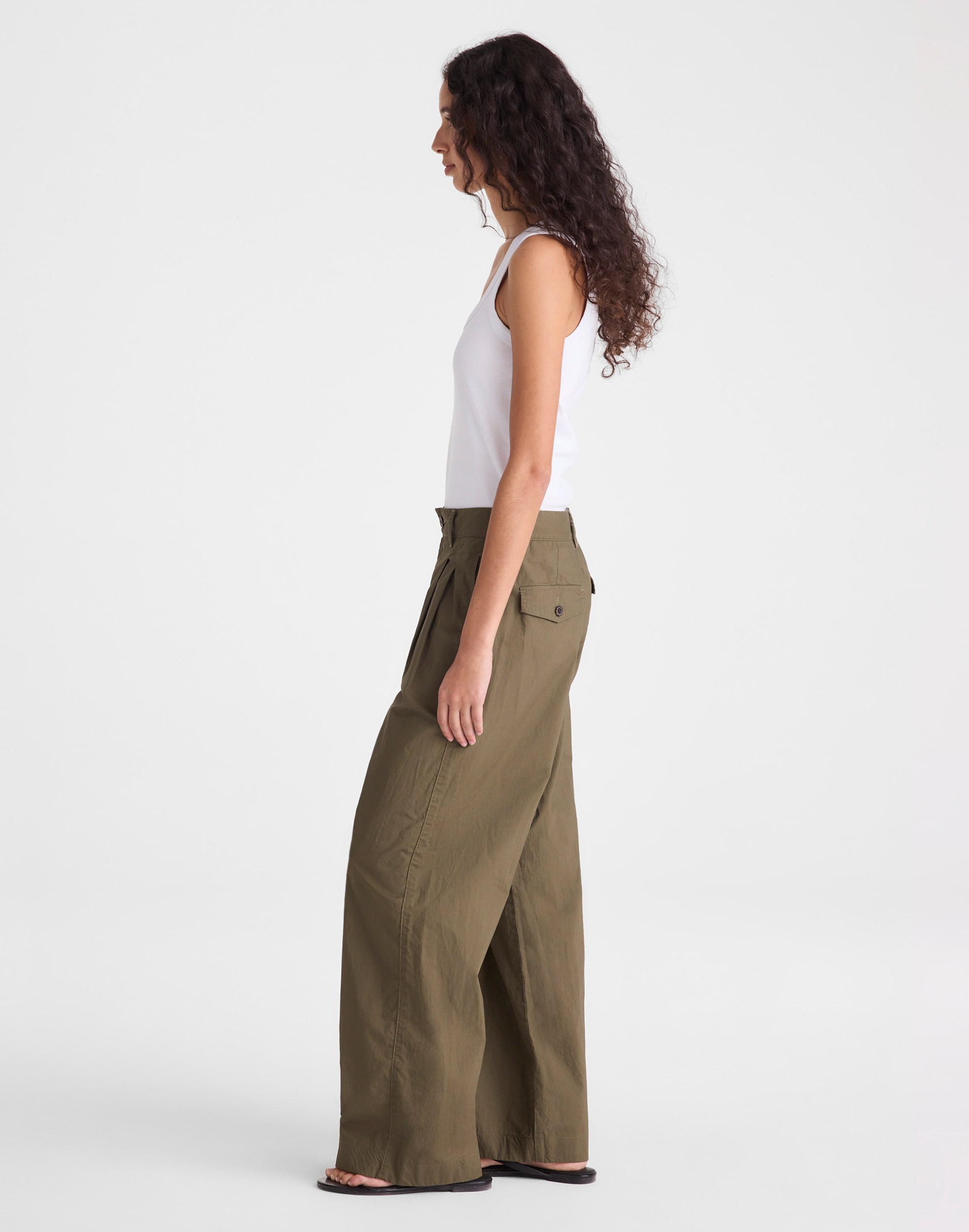 The Everyday Trouser in Poplin