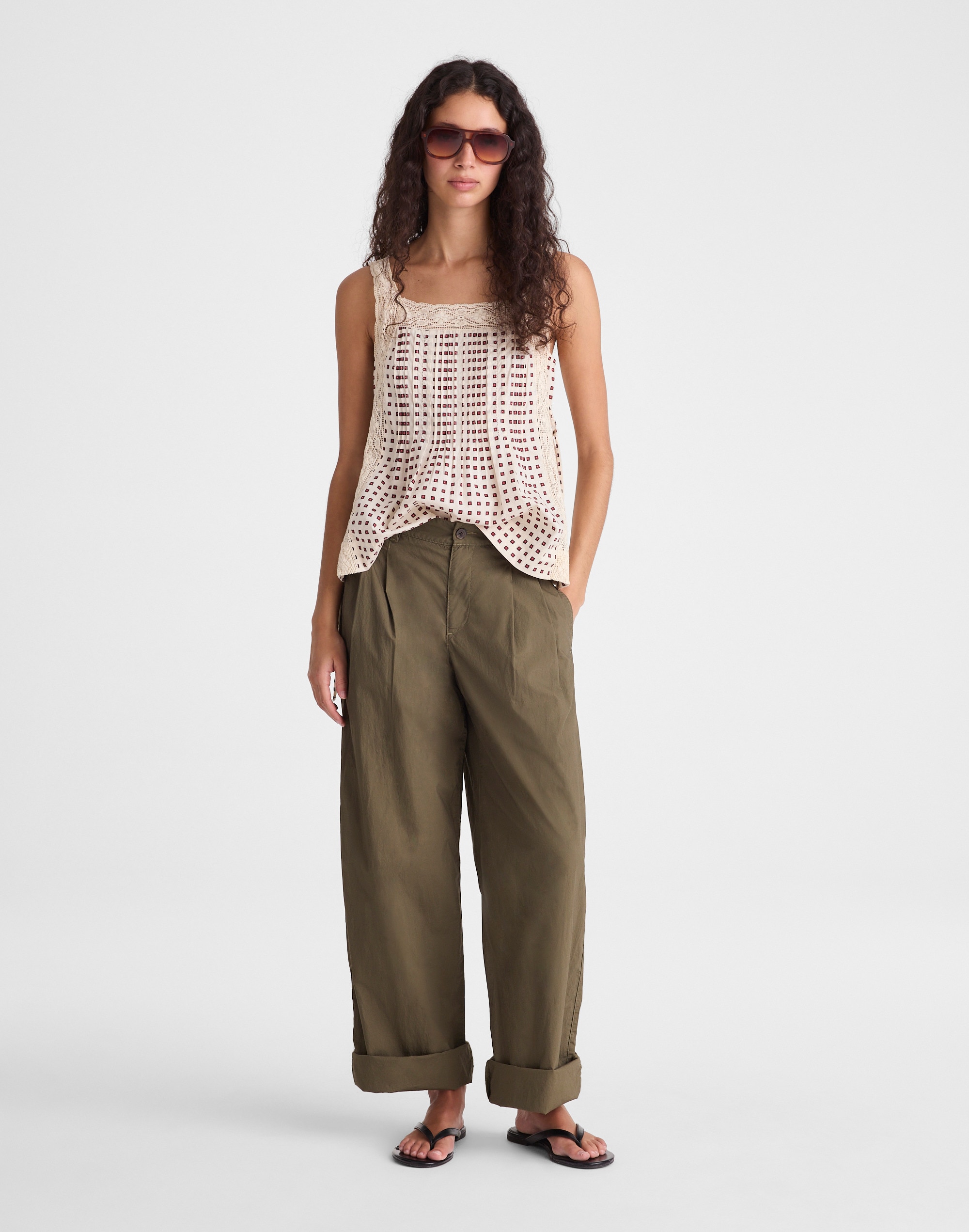 The Everyday Trouser in Poplin