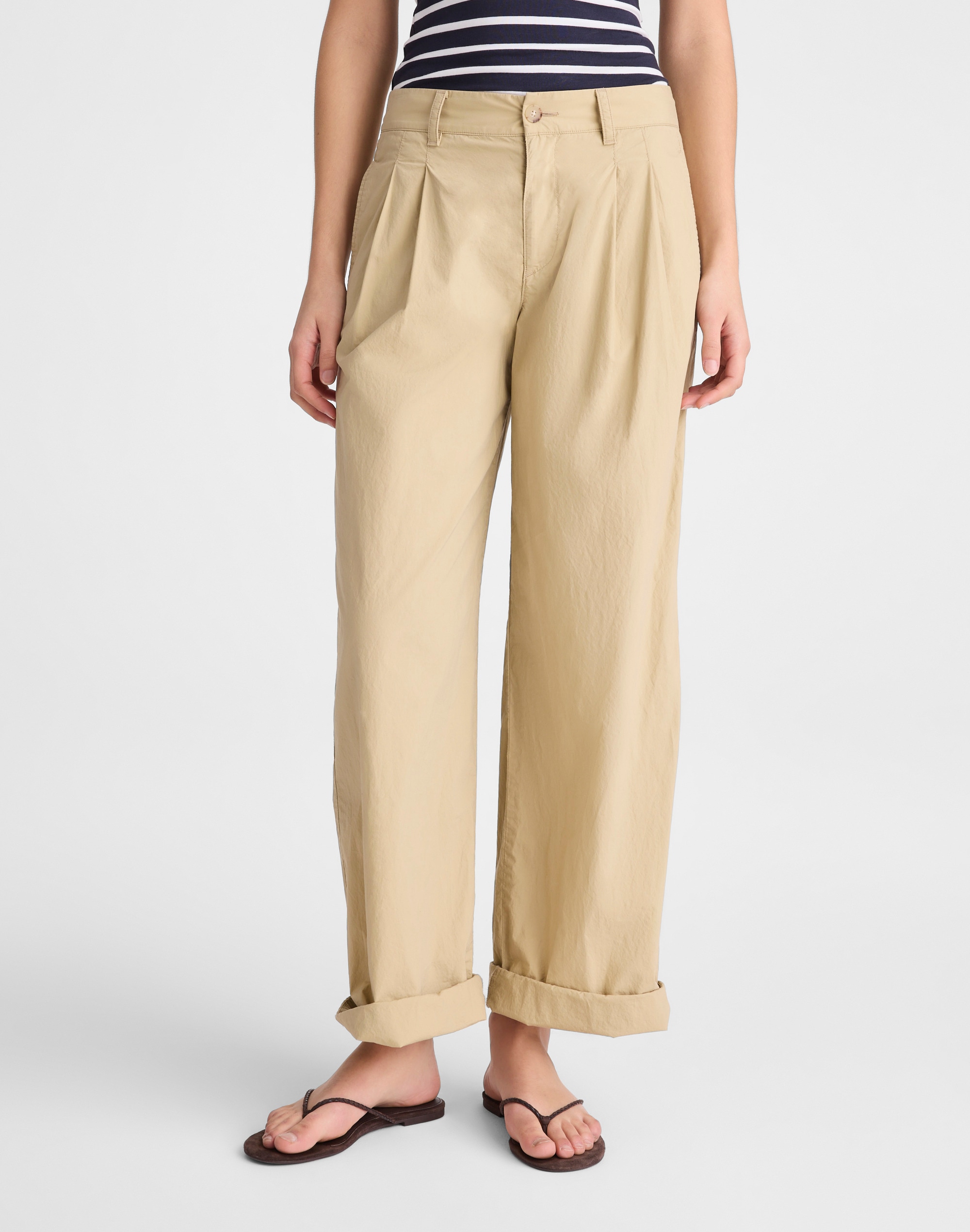 The Everyday Trouser in Poplin
