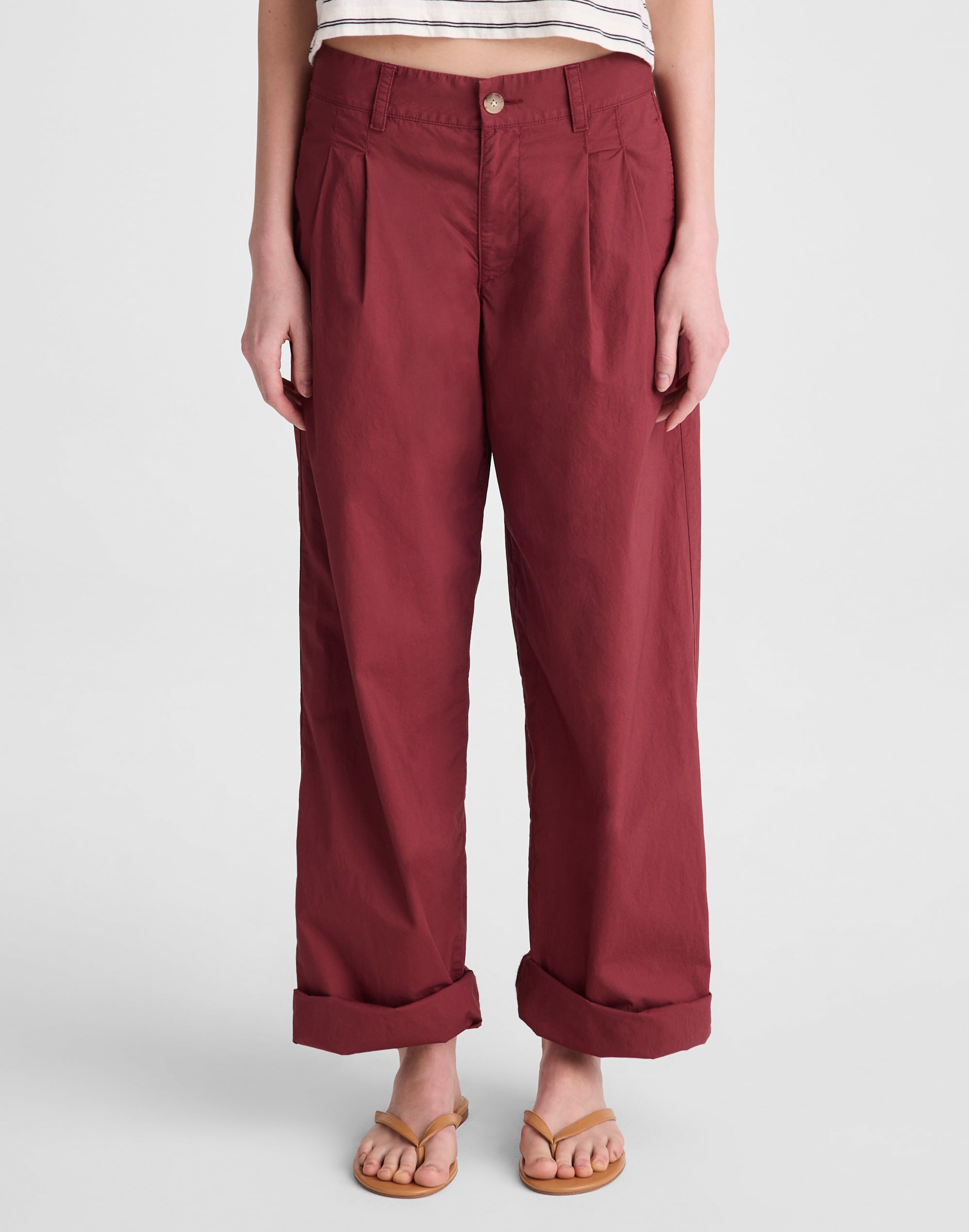 The Everyday Trouser in Poplin