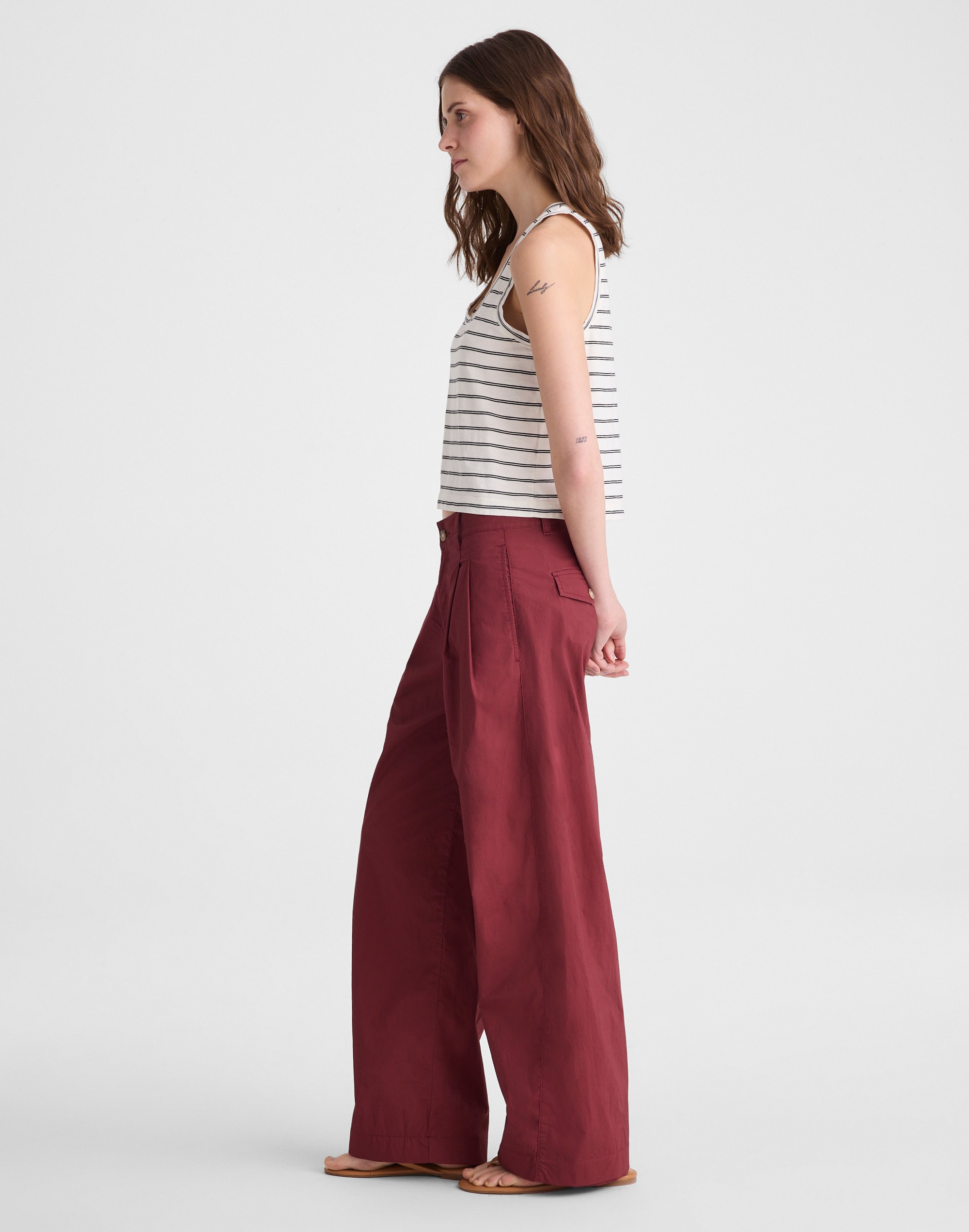 The Everyday Trouser in Poplin