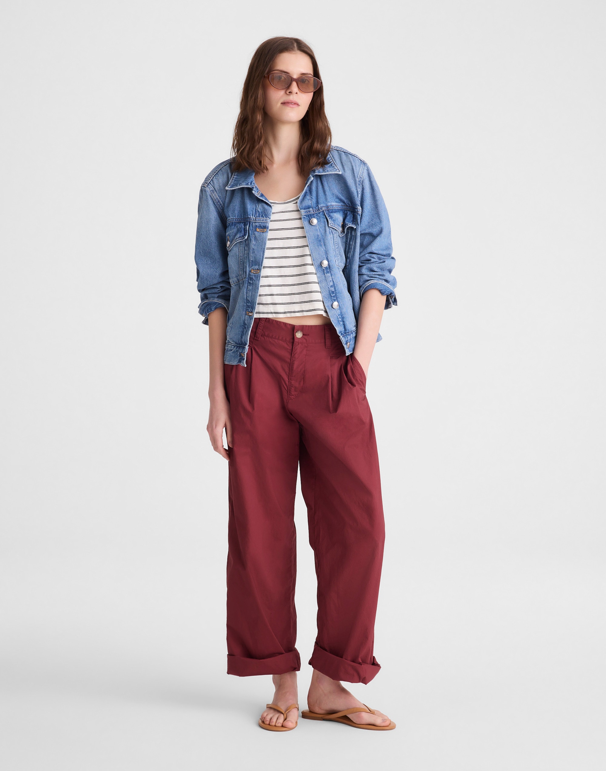 The Everyday Trouser in Poplin