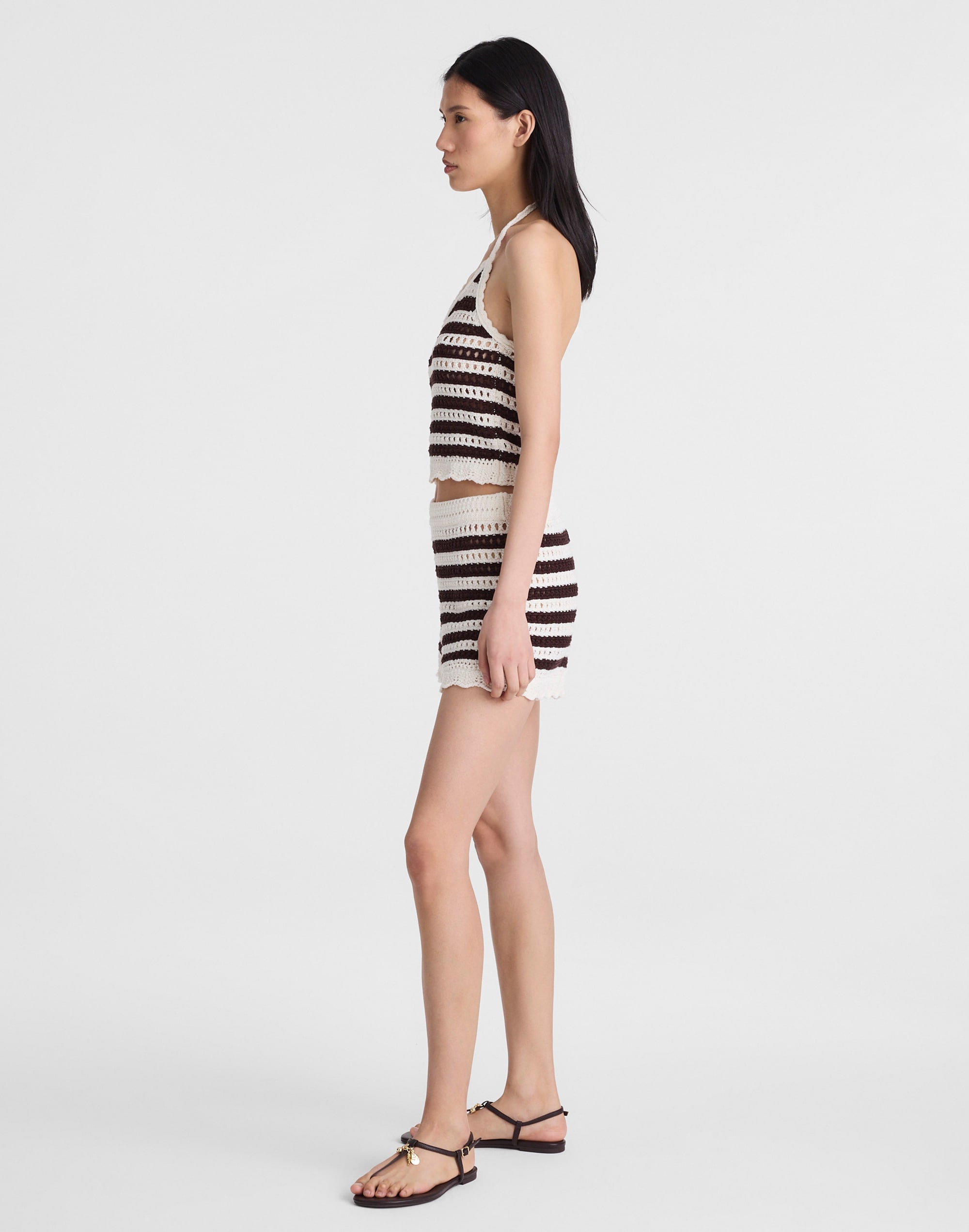 Madewell x Shopbop Pointelle-Knit Shorts