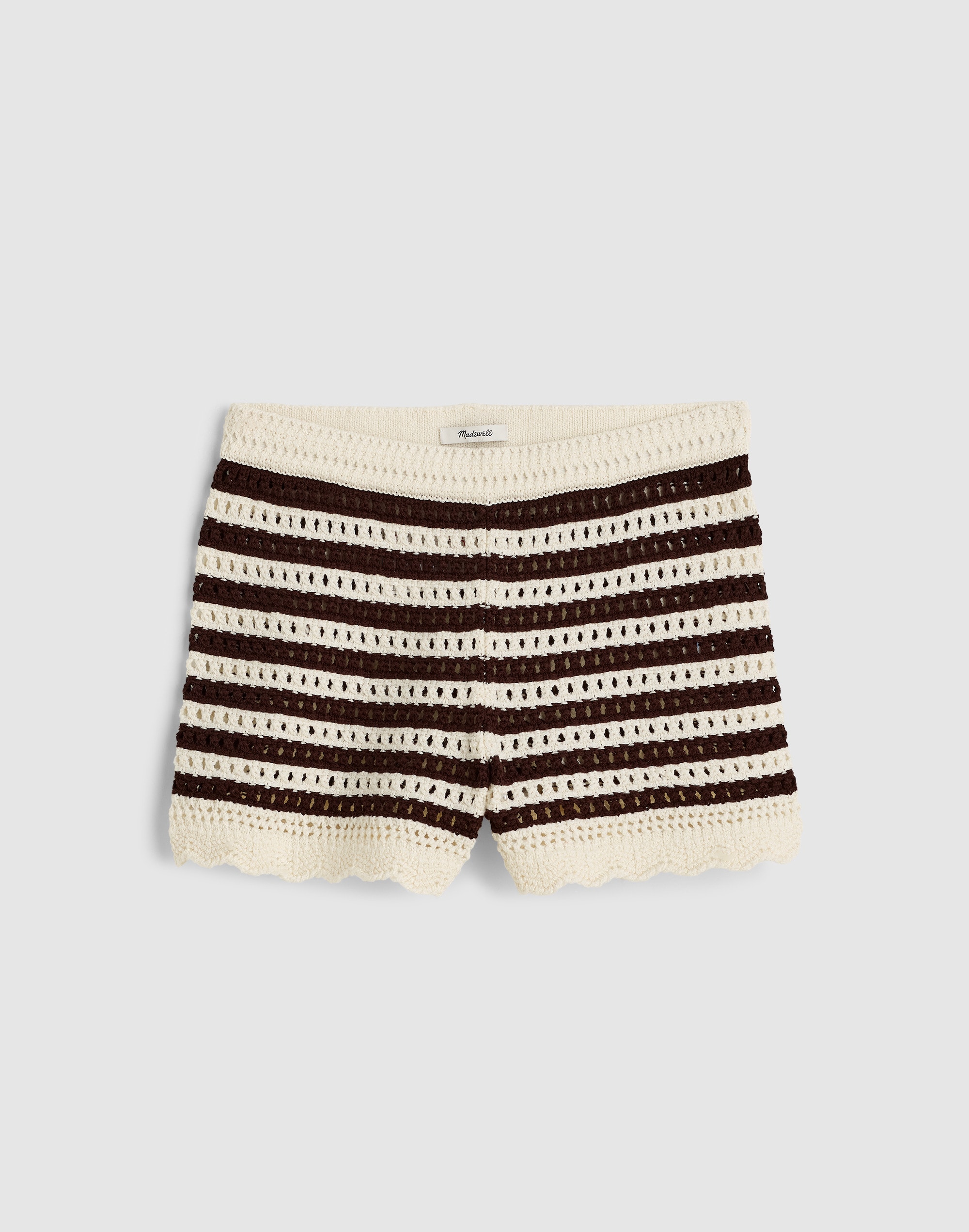 Madewell x Shopbop Pointelle-Knit Shorts