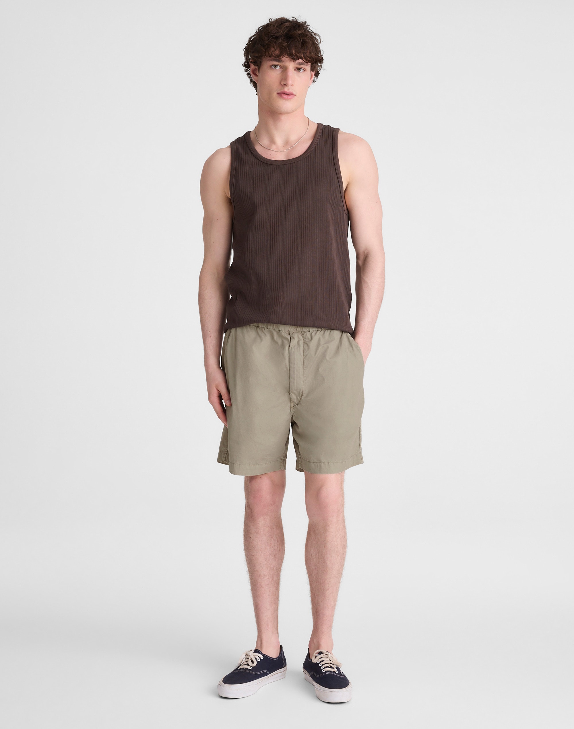 Madewell Pull-on Short In Green