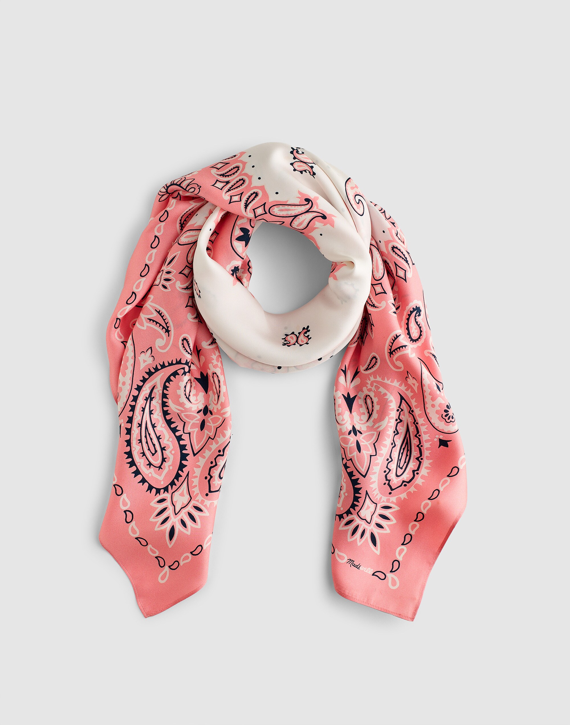 Madewell x Shopbop Oversized Bandana in Silk