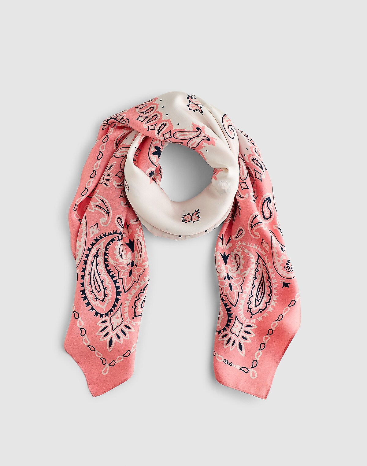 Madewell x Shopbop Oversized Bandana in Silk