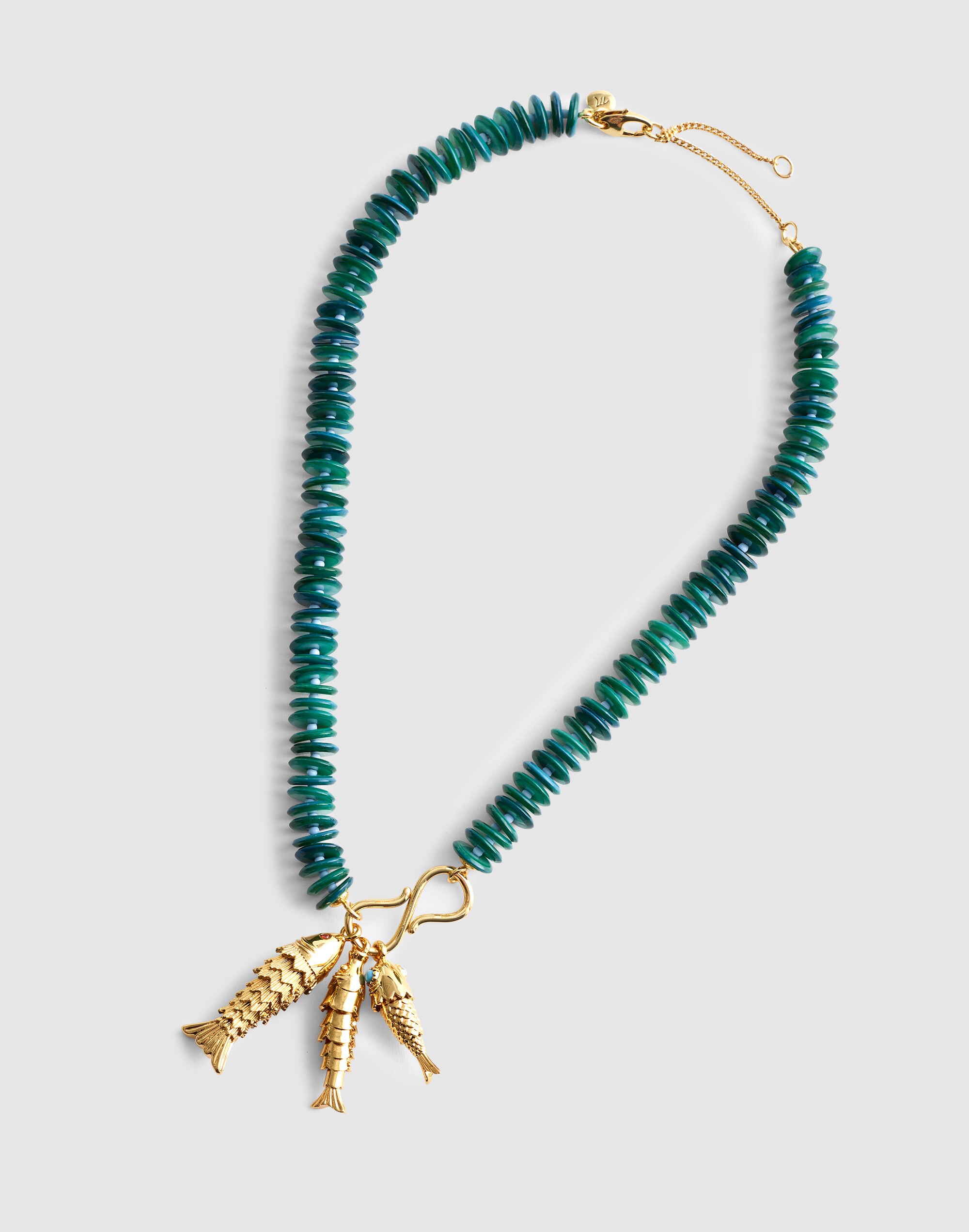 Madewell x Shopbop Beaded Fish Statement Necklace