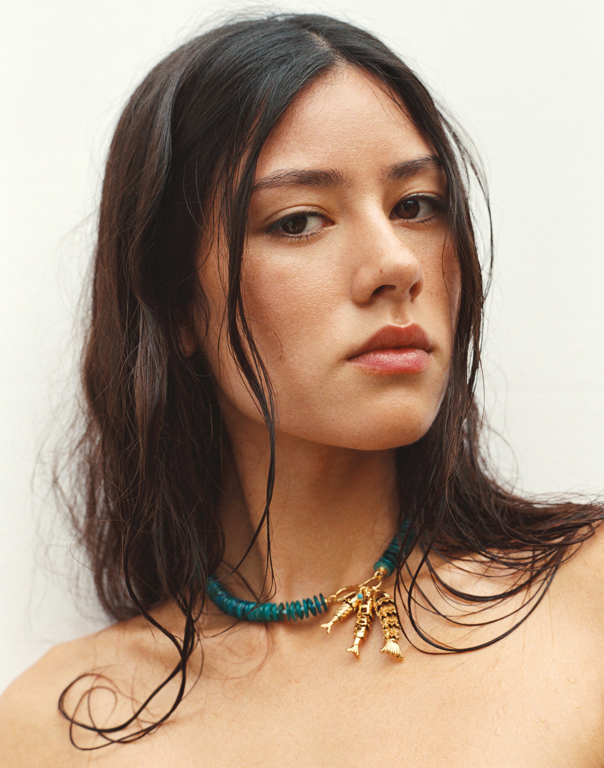Madewell x Shopbop Beaded Fish Statement Necklace