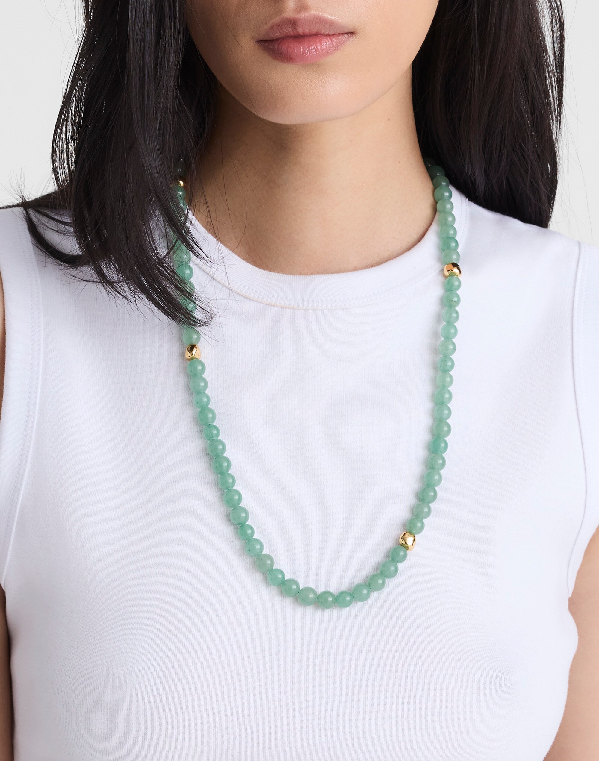 Madewell x Shopbop Semiprecious Beaded Necklace