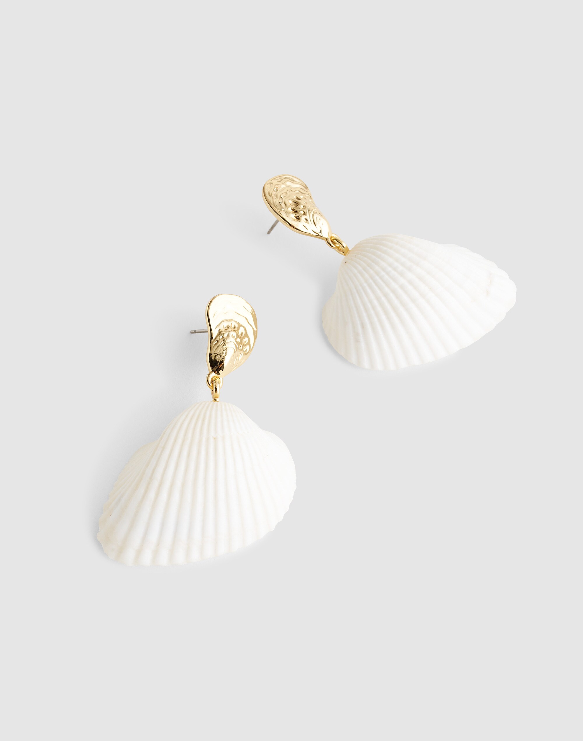 Madewell x Shopbop Mixed Shell Drop Earrings
