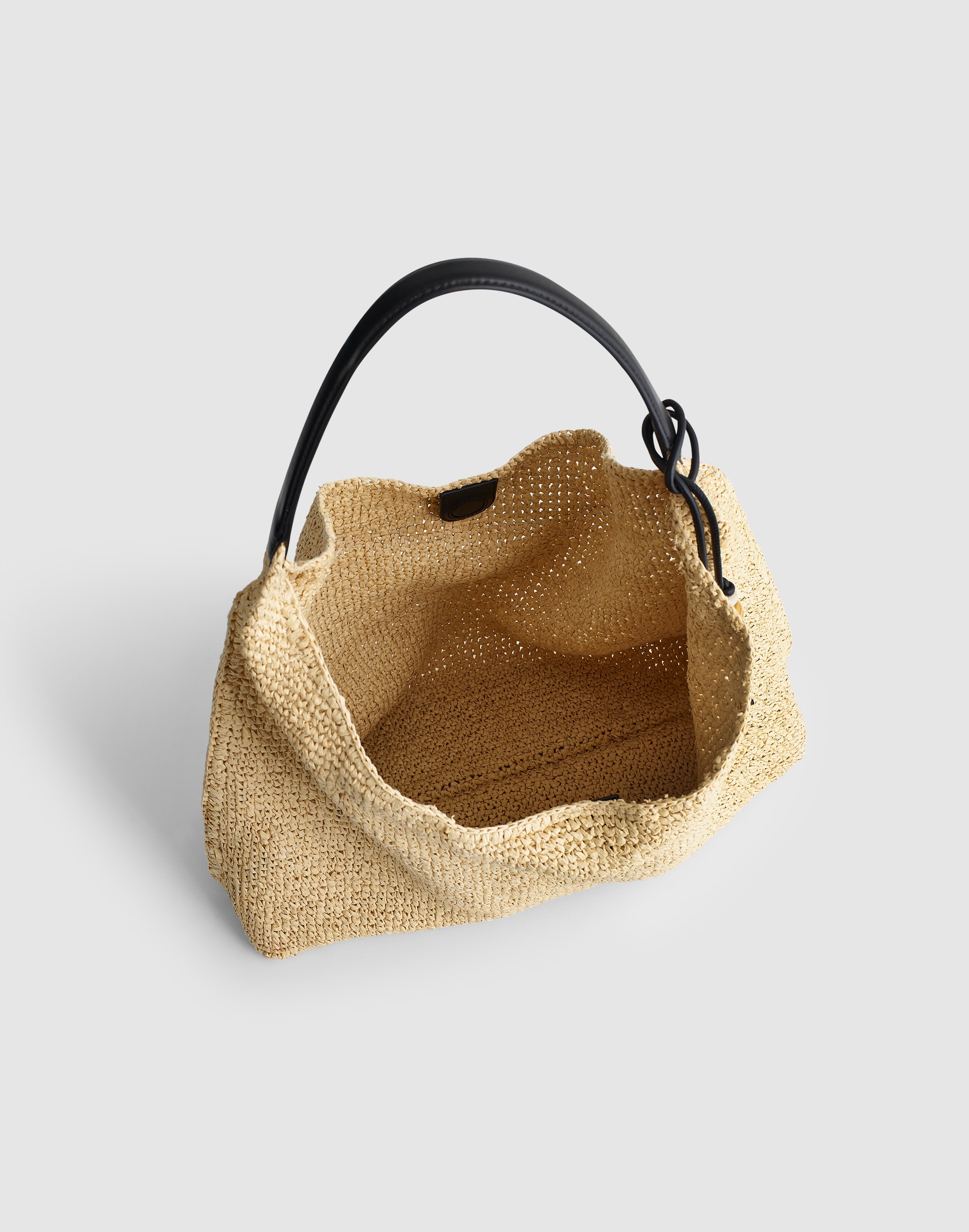 The Mylie Shoulder Bag in Raffia