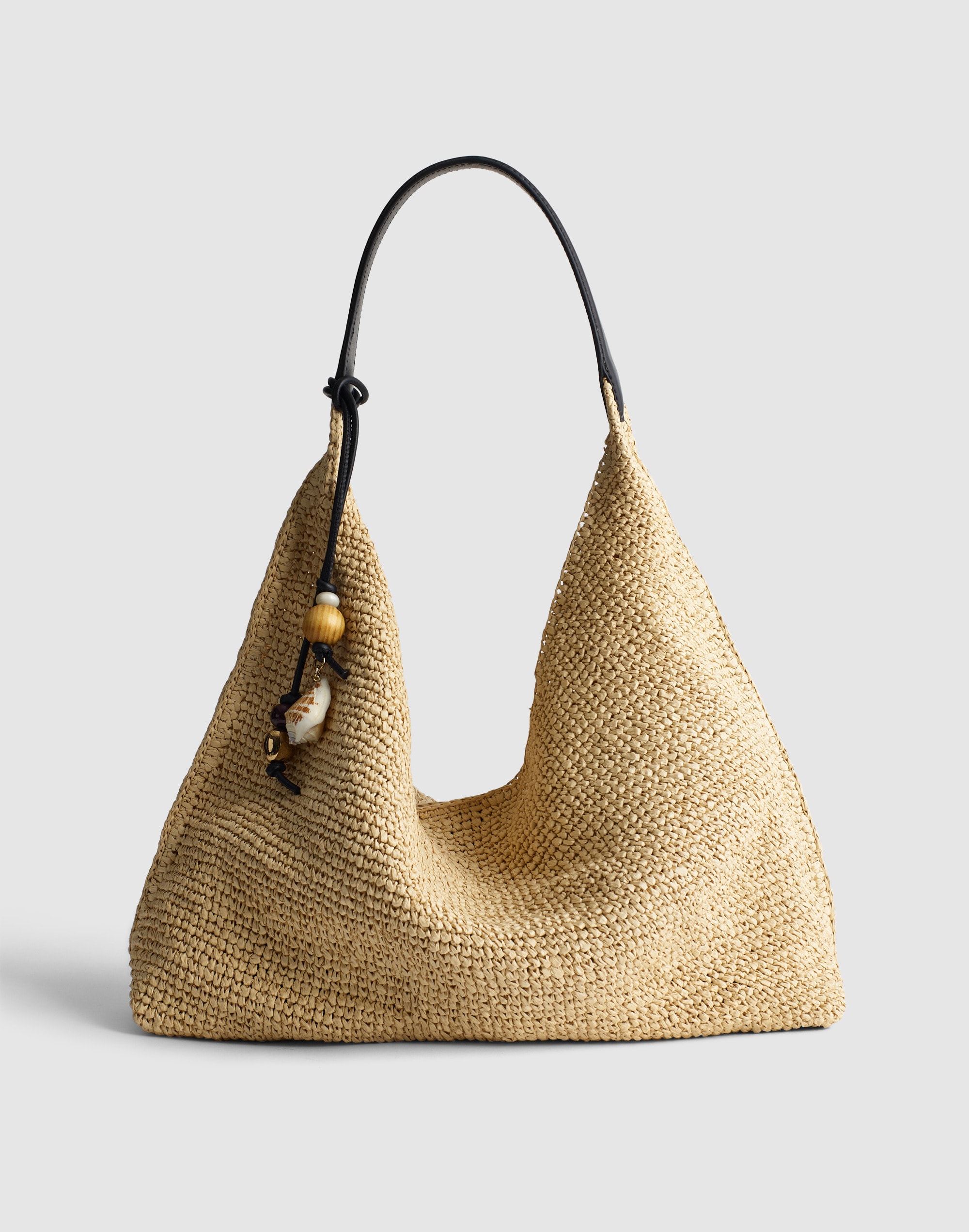 The Mylie Shoulder Bag in Raffia from Madewell - $168