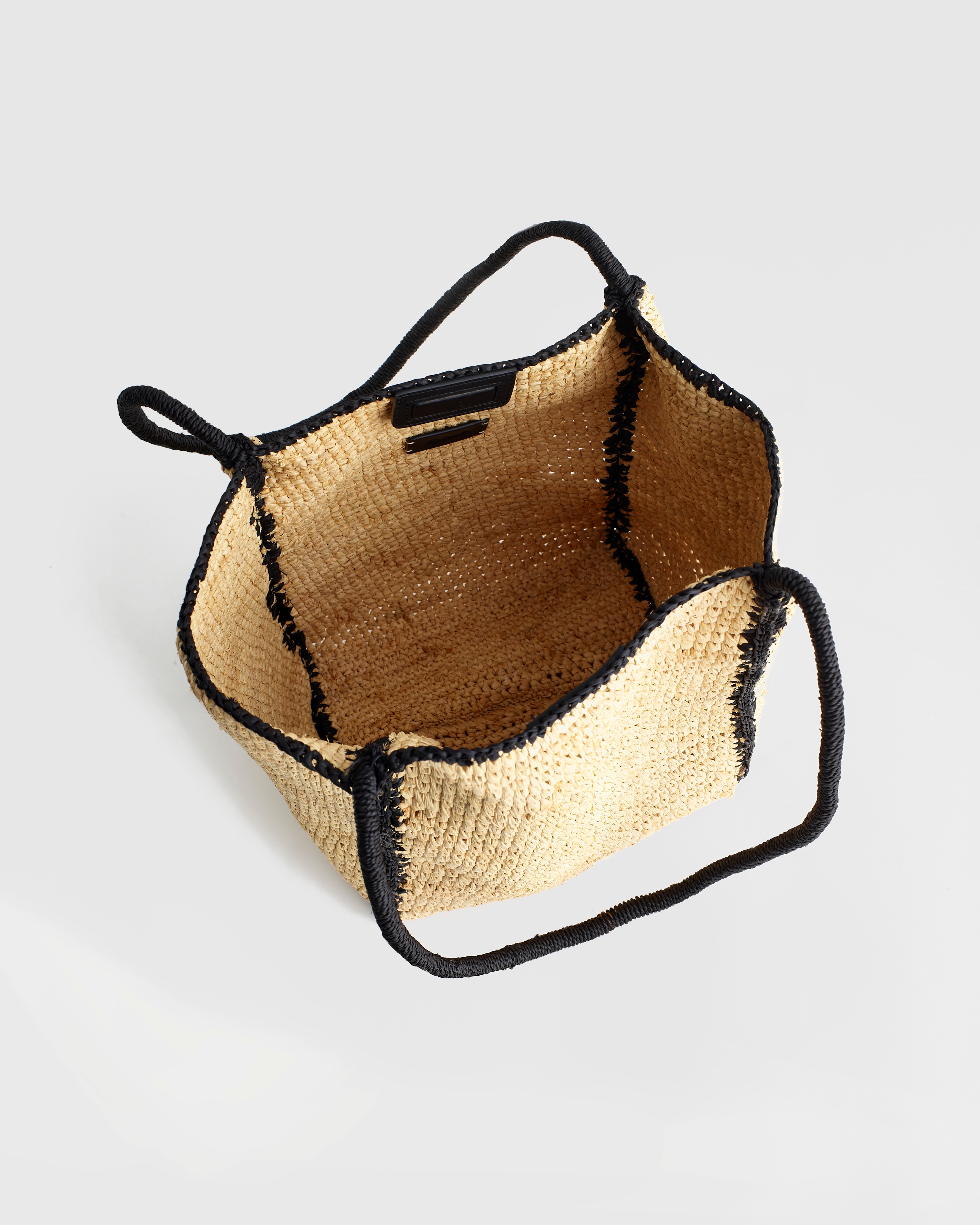 The Lexington Small Tote in Raffia
